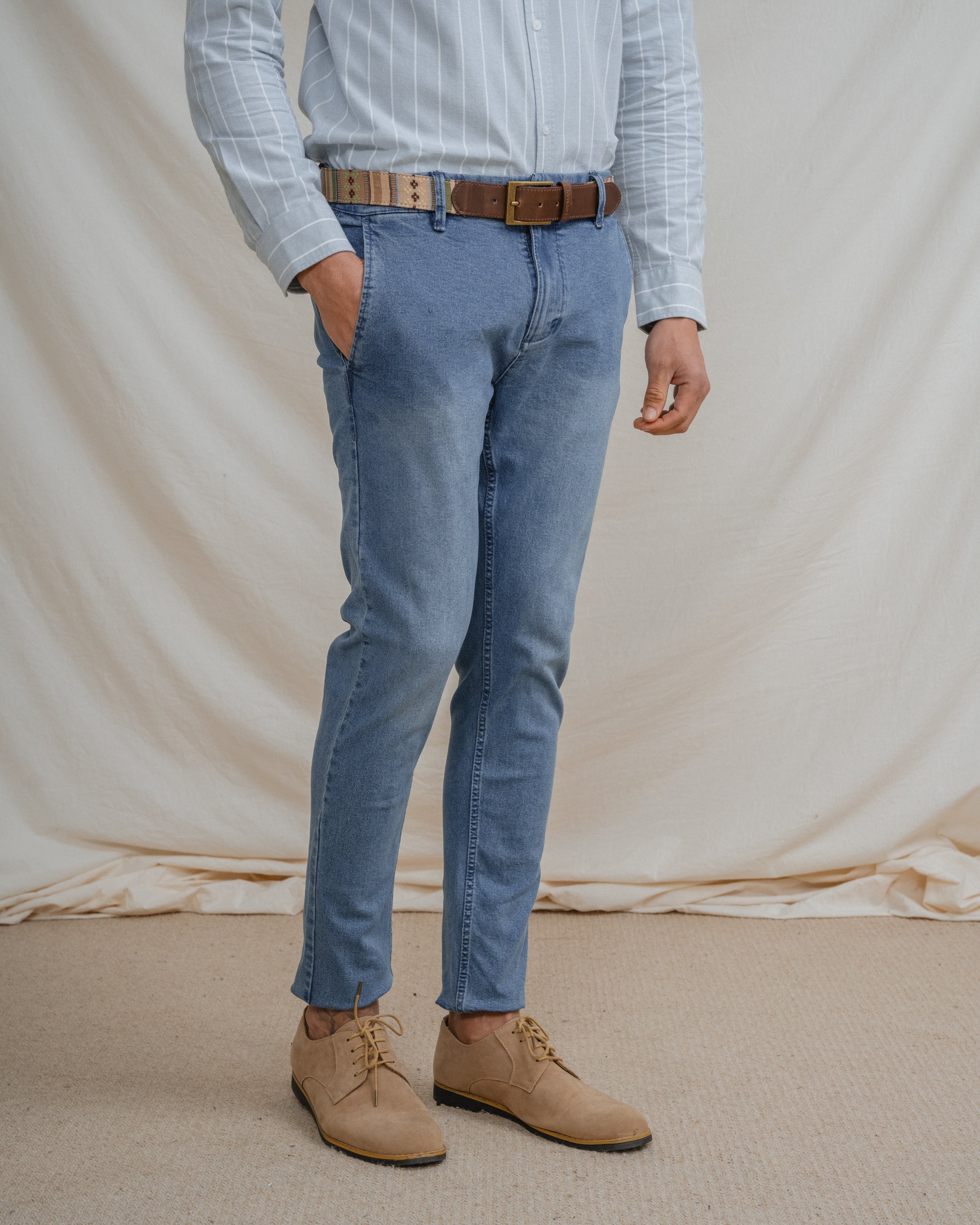 PANTALÓN CHINO SLIM DENIM