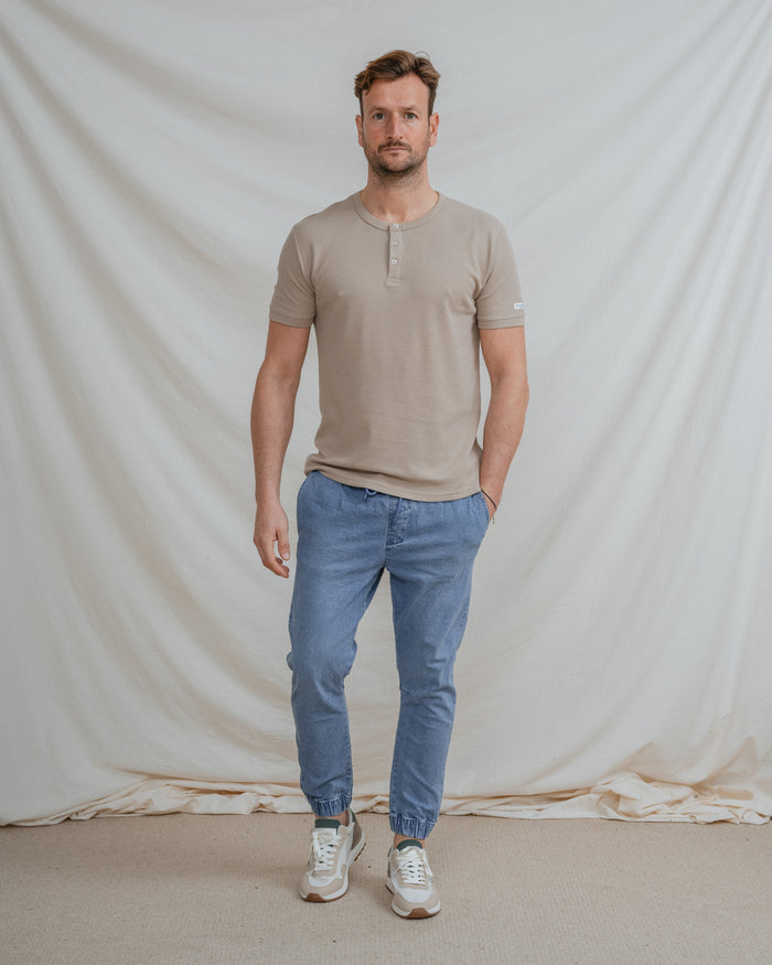 PANTALON JOGGER DENIM