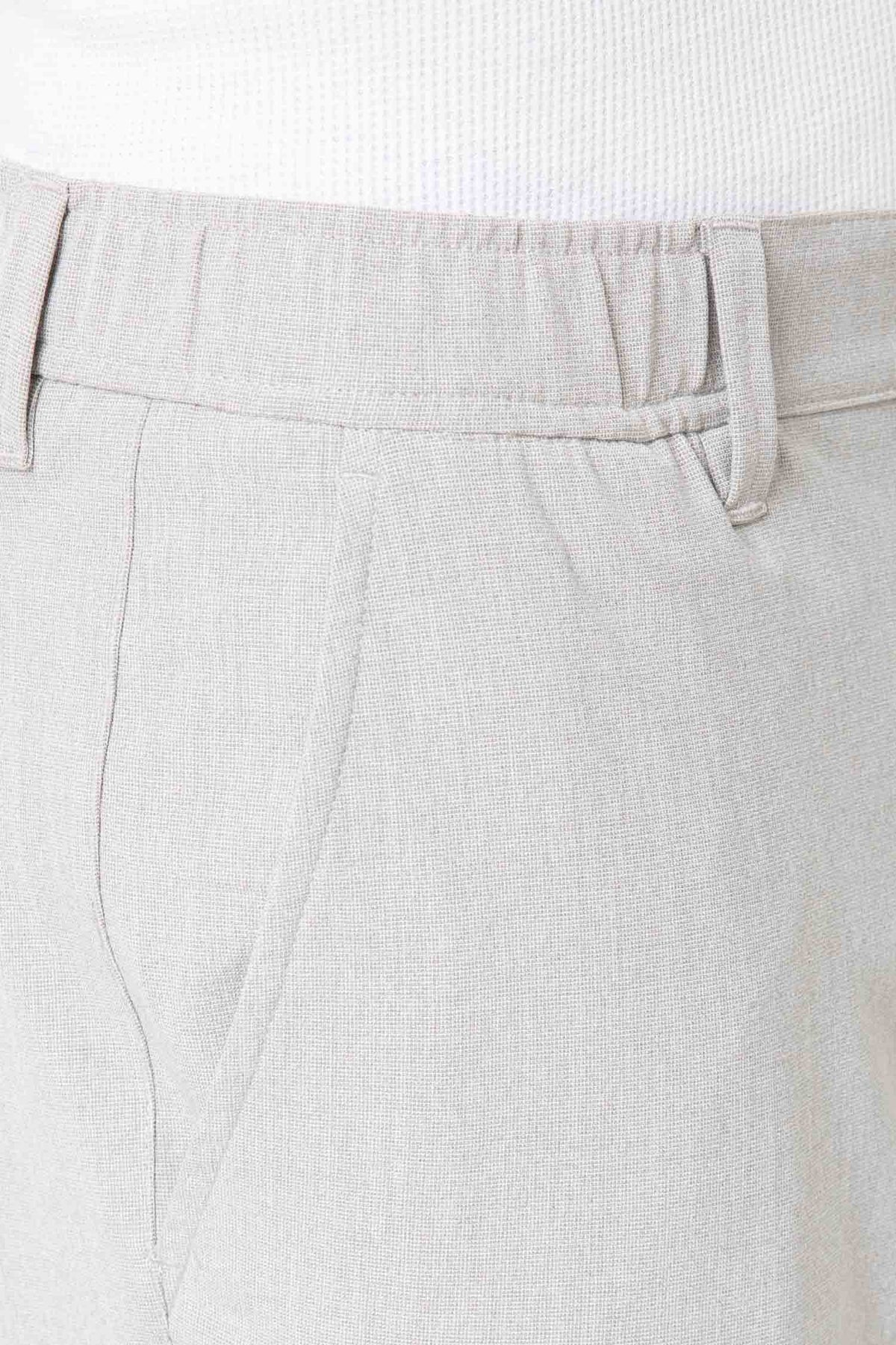PANTALÓN CASUAL GOMA VESTIR GRÍS