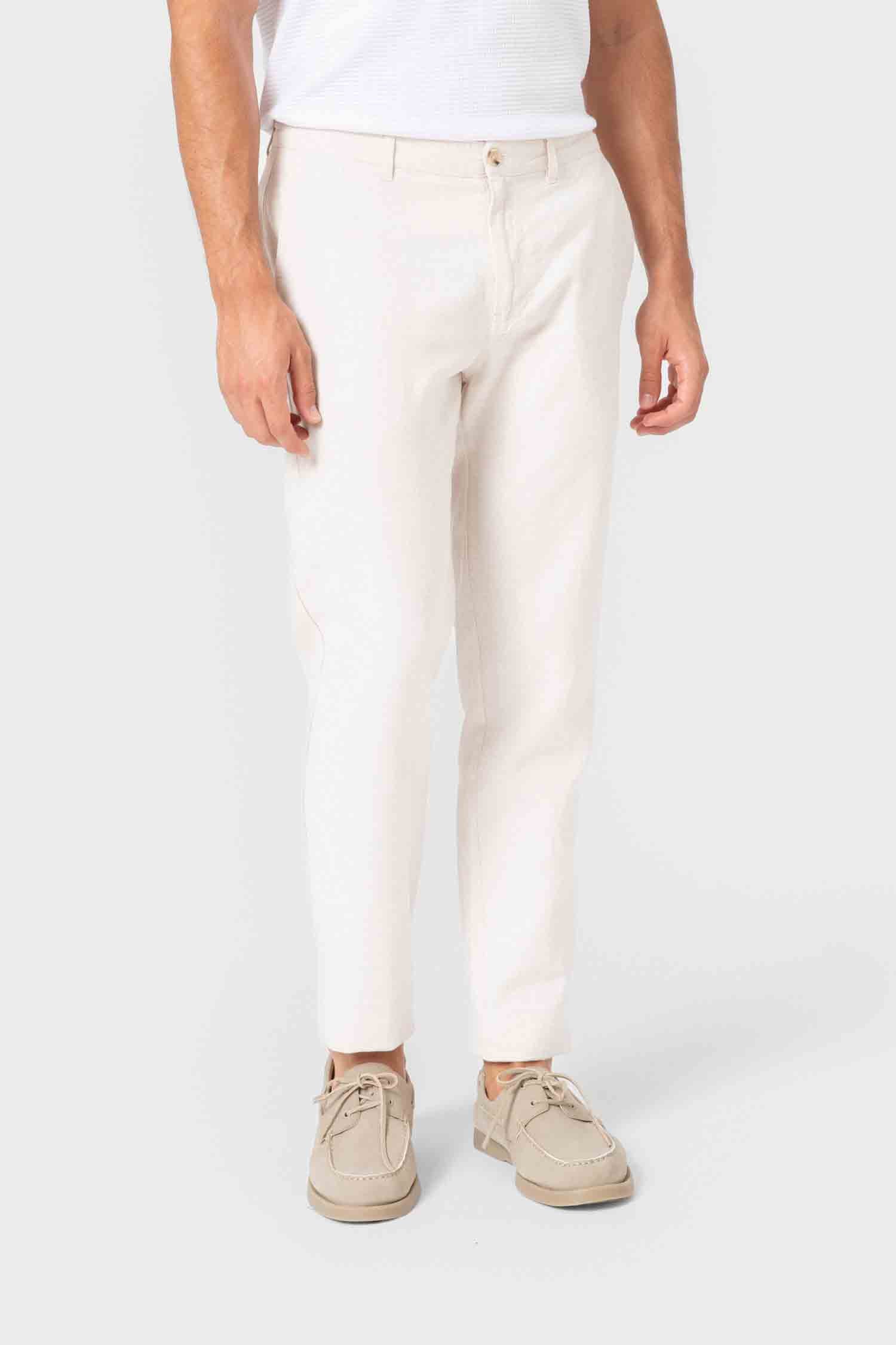 PANTALÓN CHINO CASUAL LINO