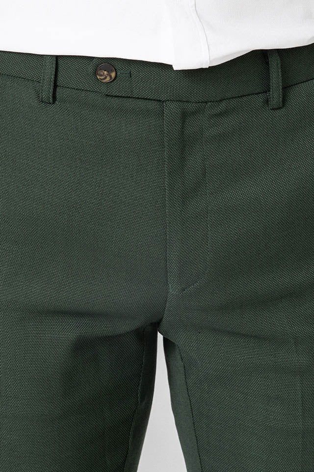 PANTALÓN DE TRAJE VERDE