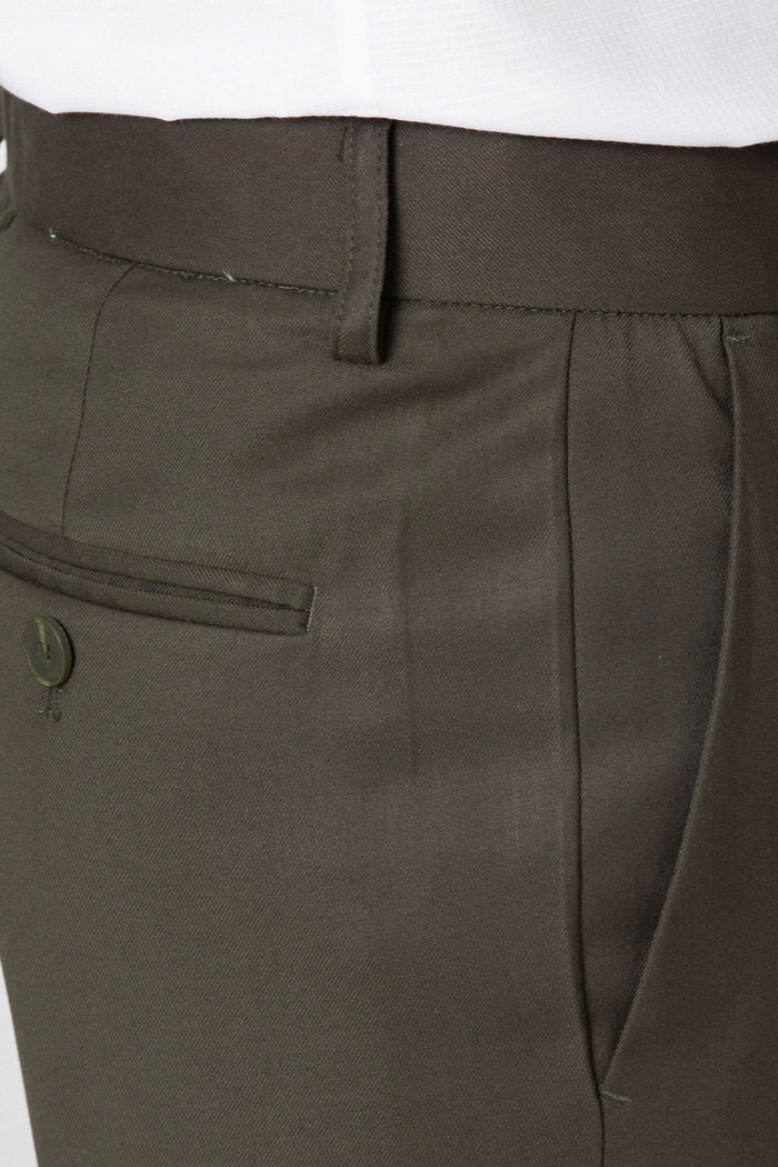 PANTALÓN DE TRAJE KAKI
