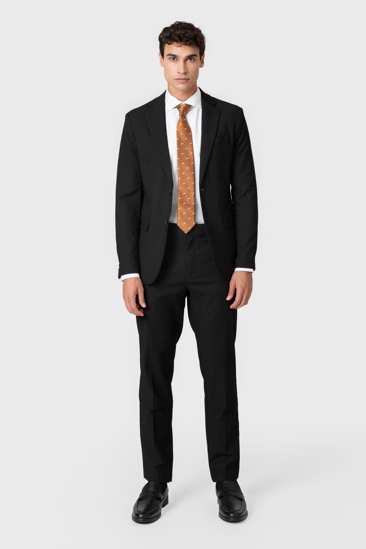 PANTALÓN DE TRAJE NEGRO
