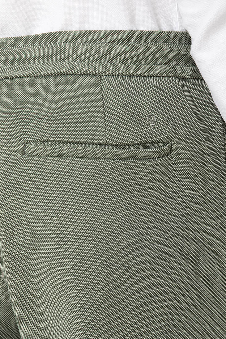 PANTALÓN TRAJE PUNTO VERDE