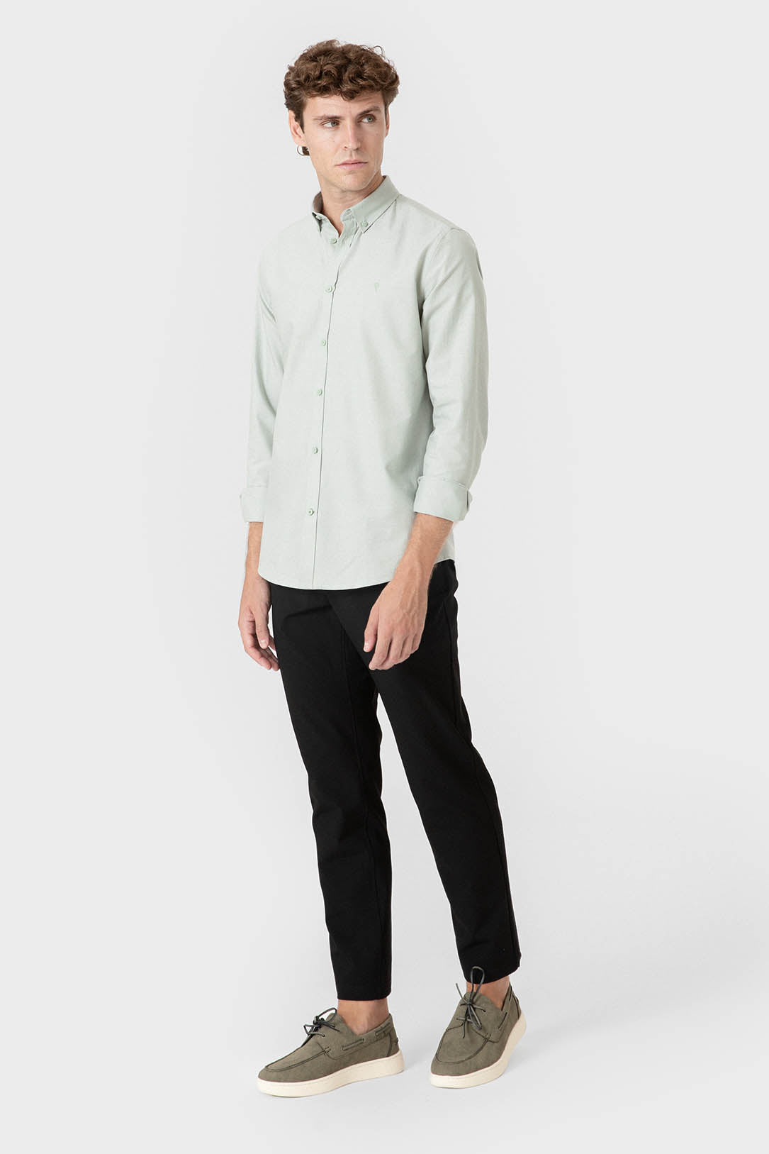 PANTALÓN CASUAL DE VESTIR NEGRO