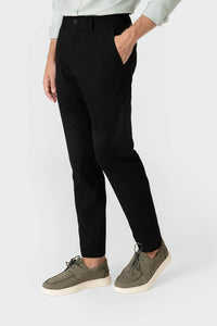 PANTALÓN CASUAL DE VESTIR NEGRO