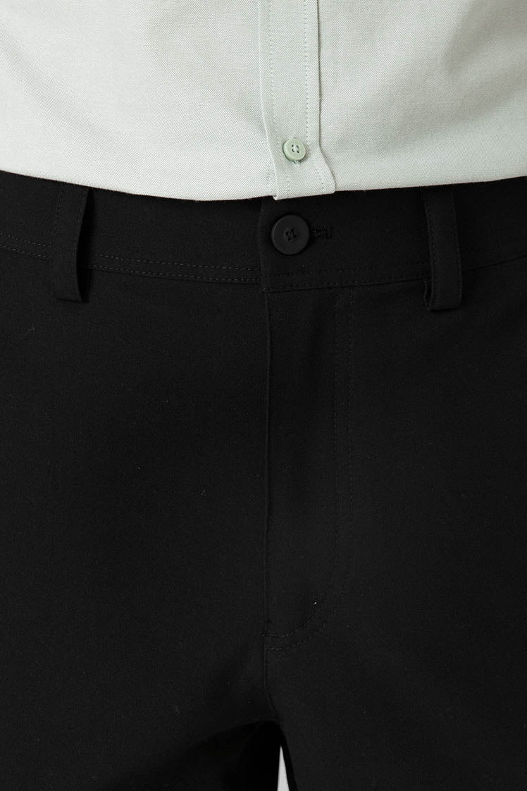 PANTALÓN CASUAL DE VESTIR NEGRO