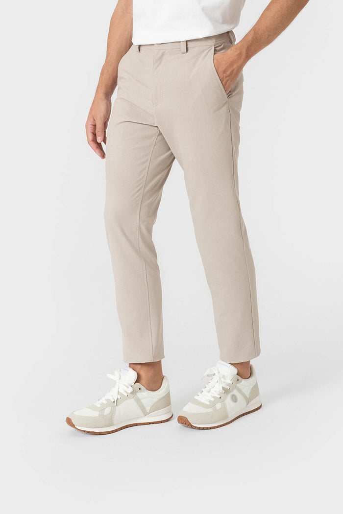 PANTALÓN CASUAL DE VESTIR BEIGE
