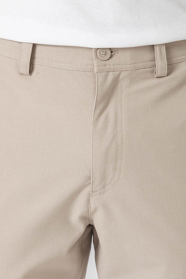 PANTALÓN CASUAL DE VESTIR BEIGE