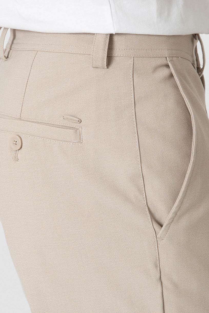 PANTALÓN CASUAL DE VESTIR BEIGE
