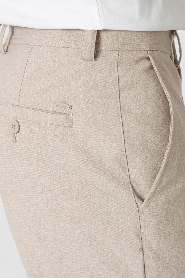 PANTALÓN CASUAL DE VESTIR BEIGE