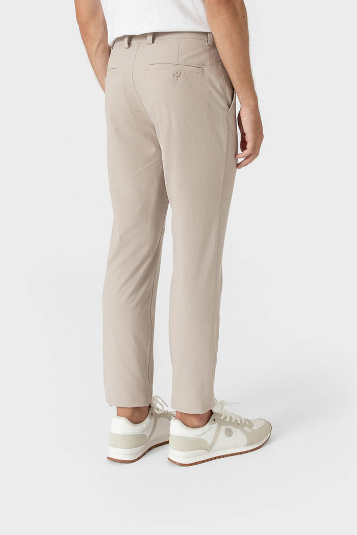 PANTALÓN CASUAL DE VESTIR BEIGE
