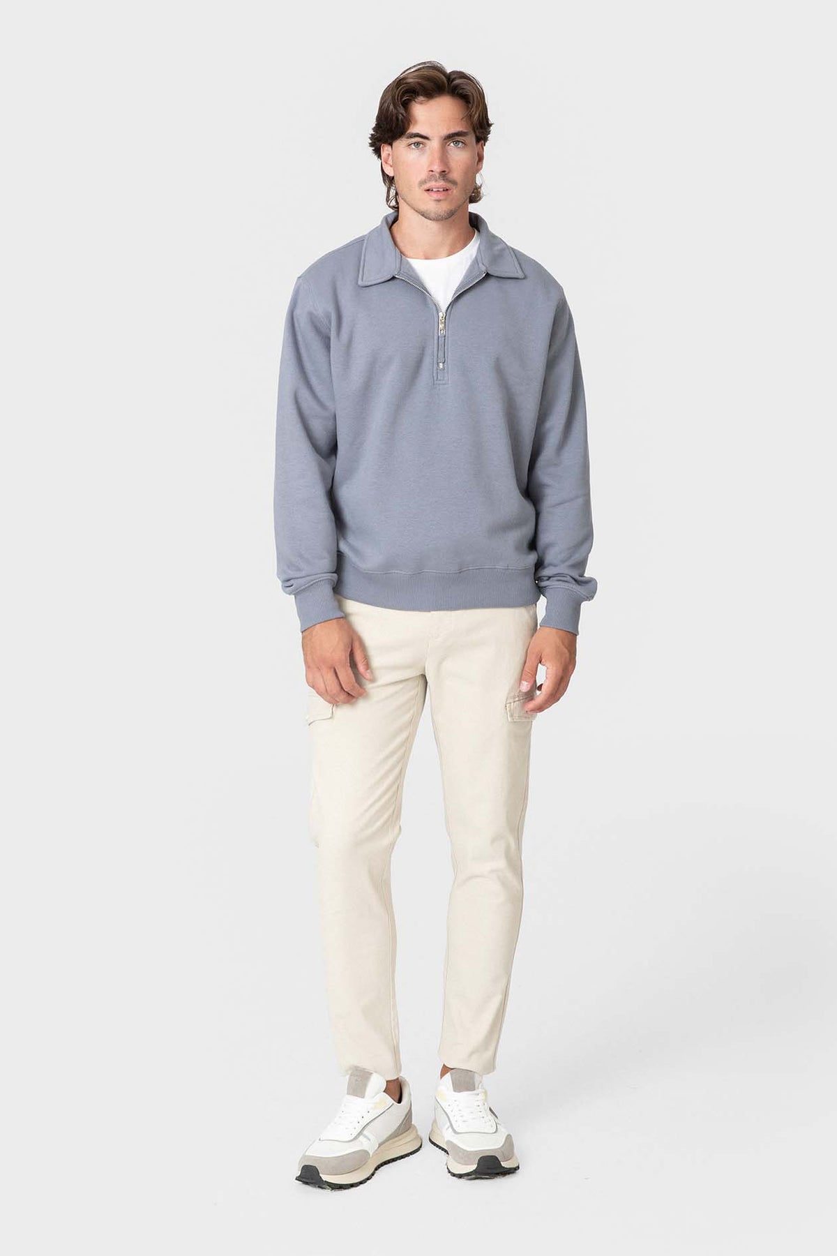 PANTALÓN CHINO CARGO BEIGE