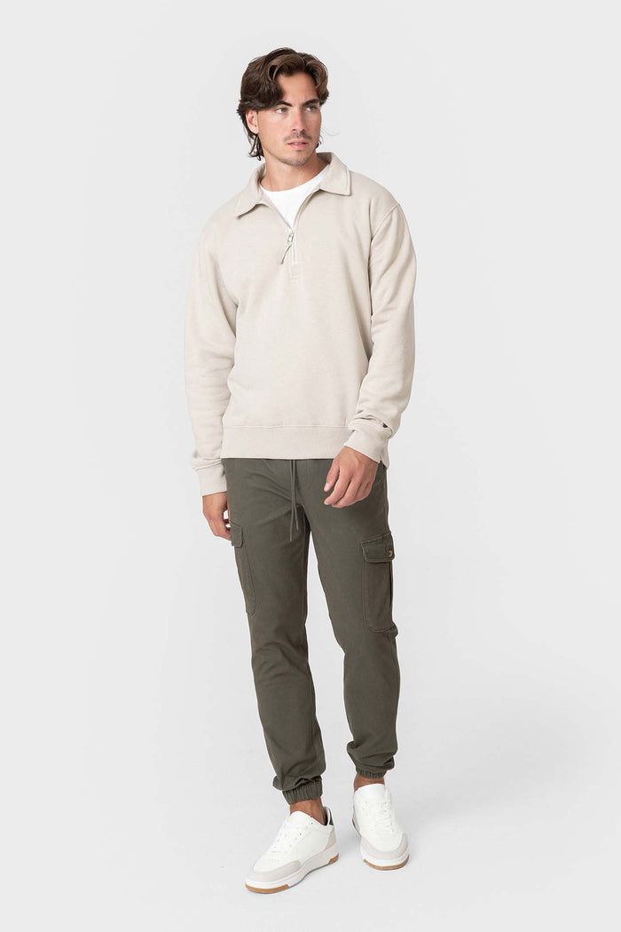 PANTALÓN JOGGER CARGO KAKI