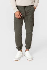 PANTALÓN JOGGER CARGO KAKI