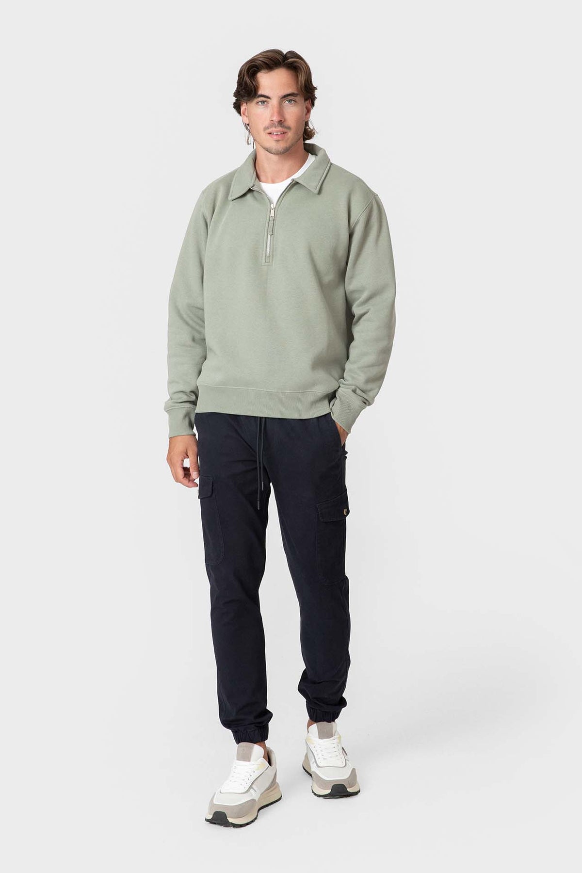 PANTALÓN JOGGER CARGO AZUL