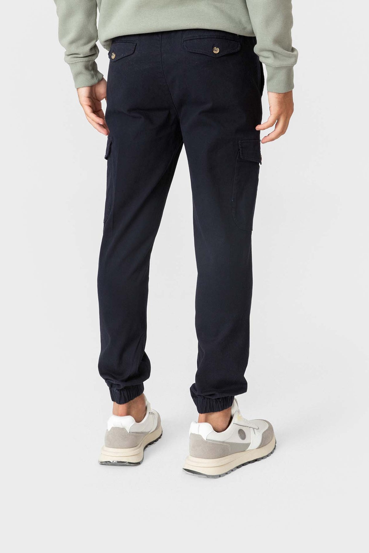 PANTALÓN JOGGER CARGO AZUL