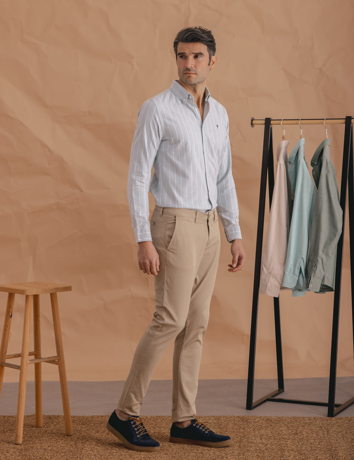 CHINO SKINNY CAMELO