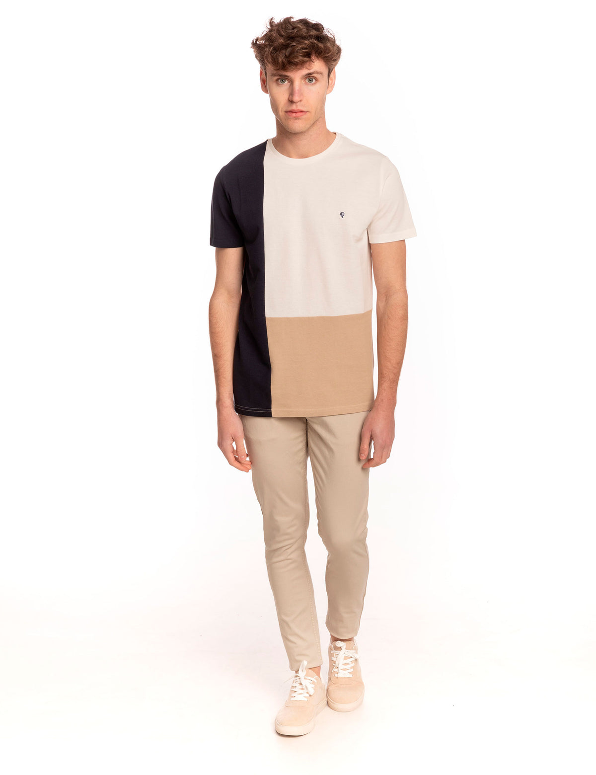 CALÇAS CHINO SKINNY BEGE