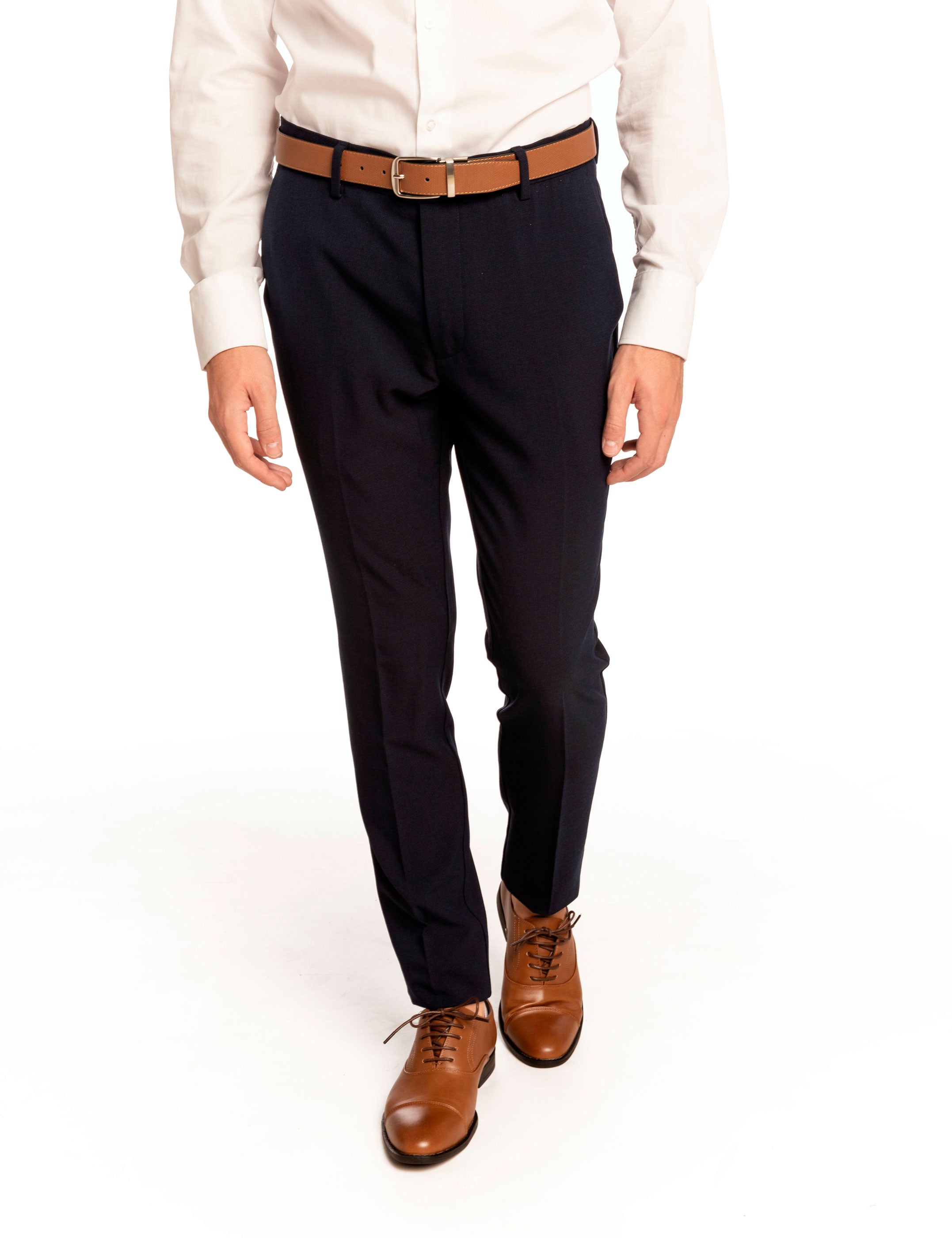 PANTALÓN AZUL MARINO DE TRAJE