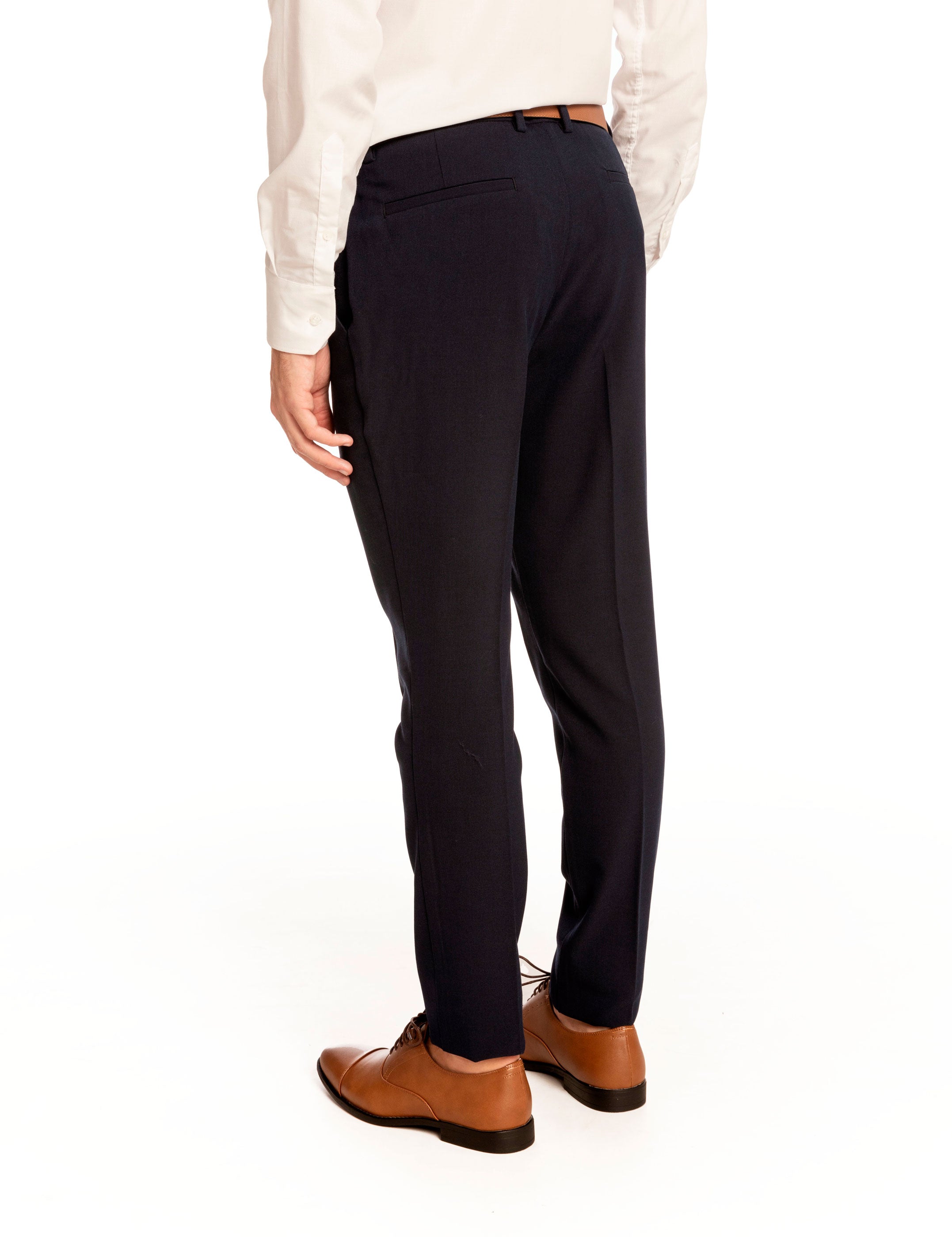 PANTALÓN AZUL MARINO DE TRAJE
