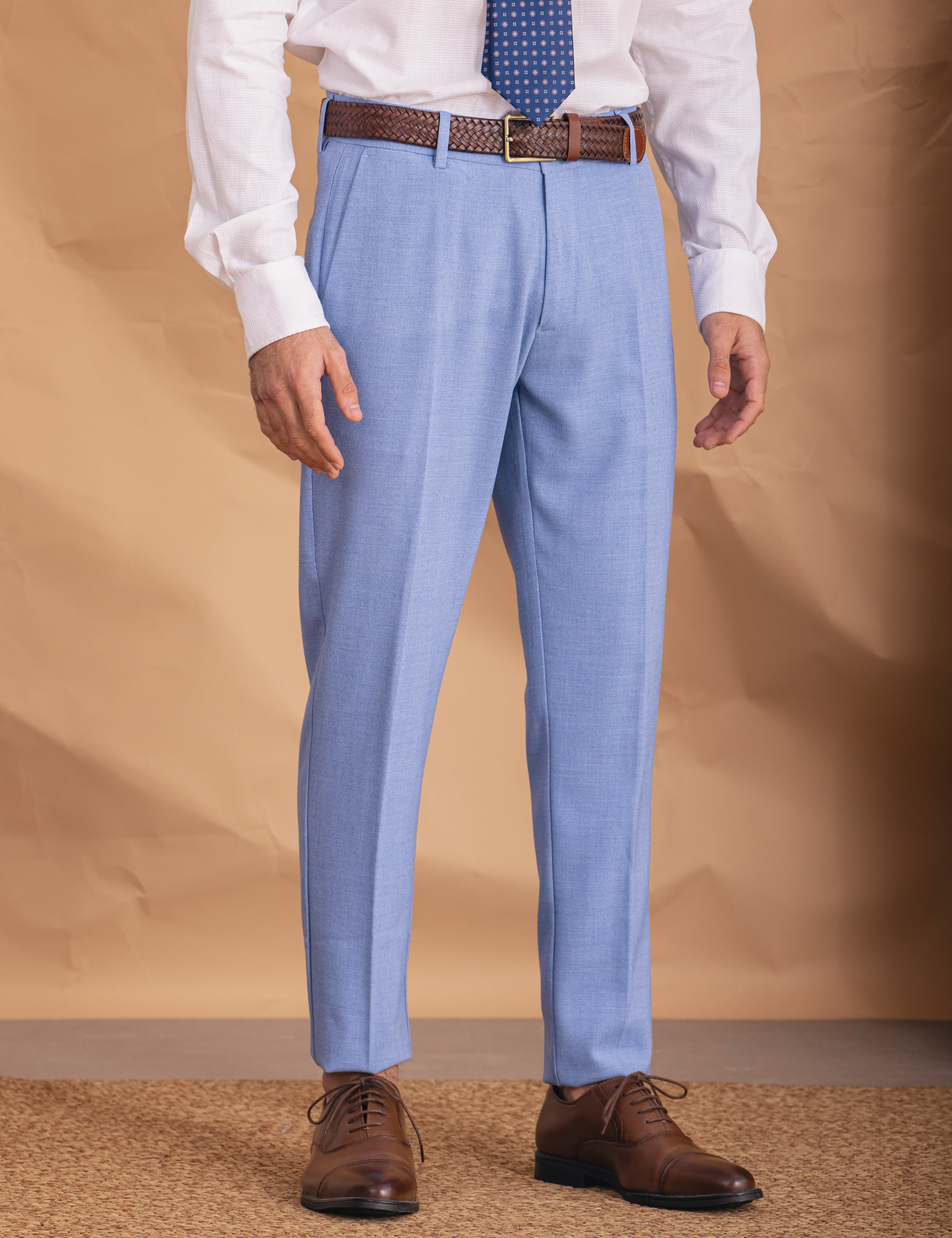 PANTALÓN VESTIR CELESTE
