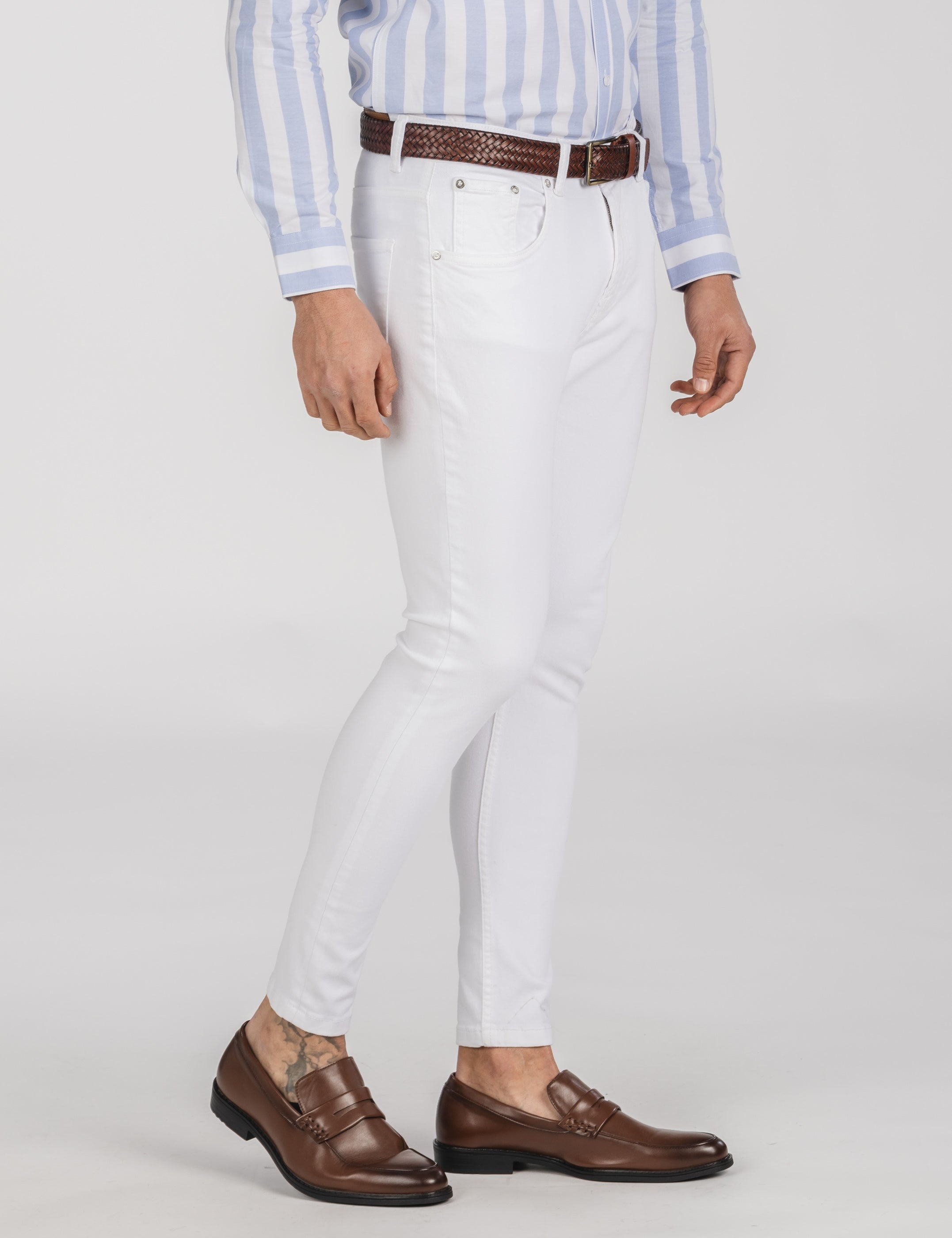 PANTALÓN 5 BOLSILLOS SKINNY BLANCO