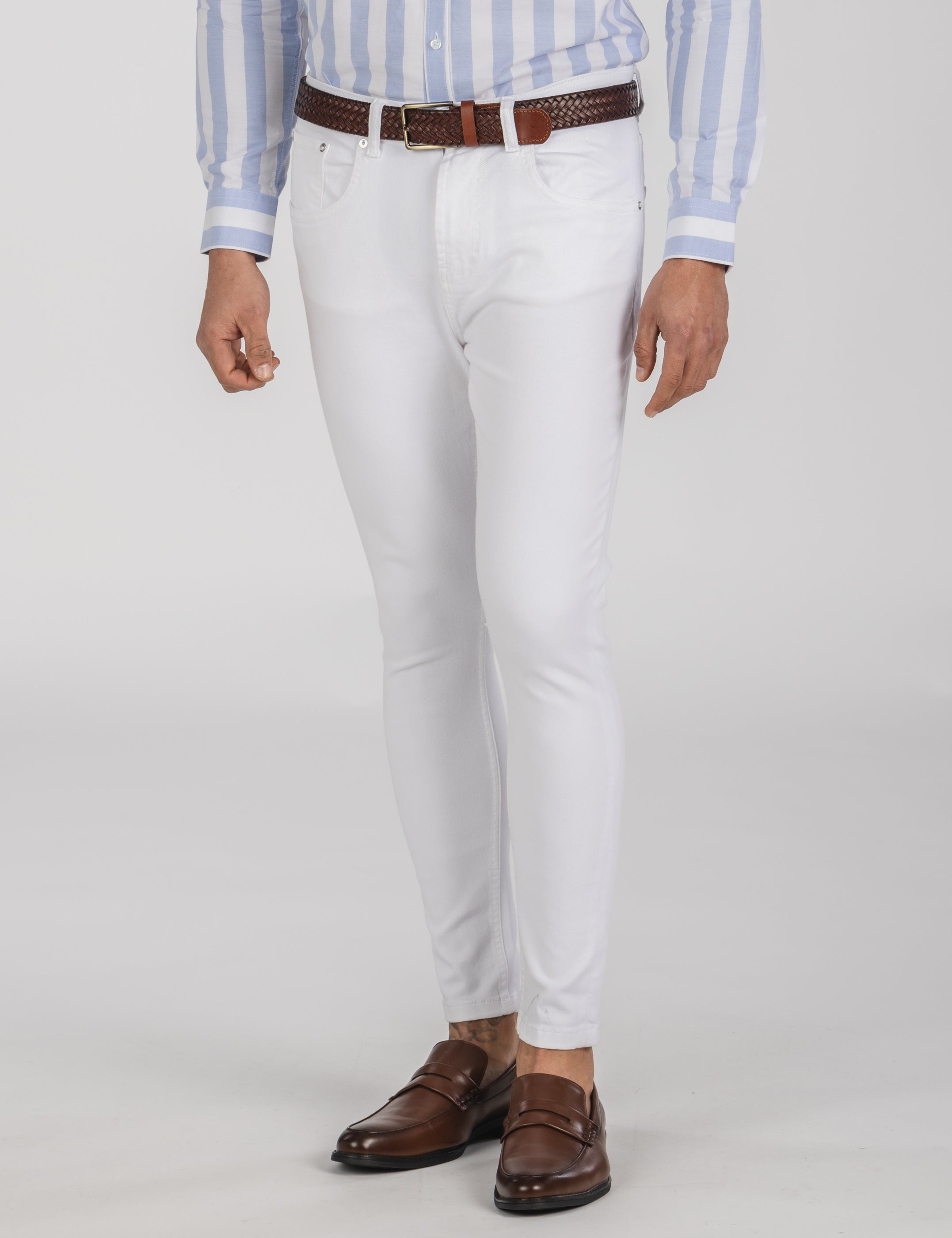 PANTALÓN 5 BOLSILLOS SKINNY BLANCO