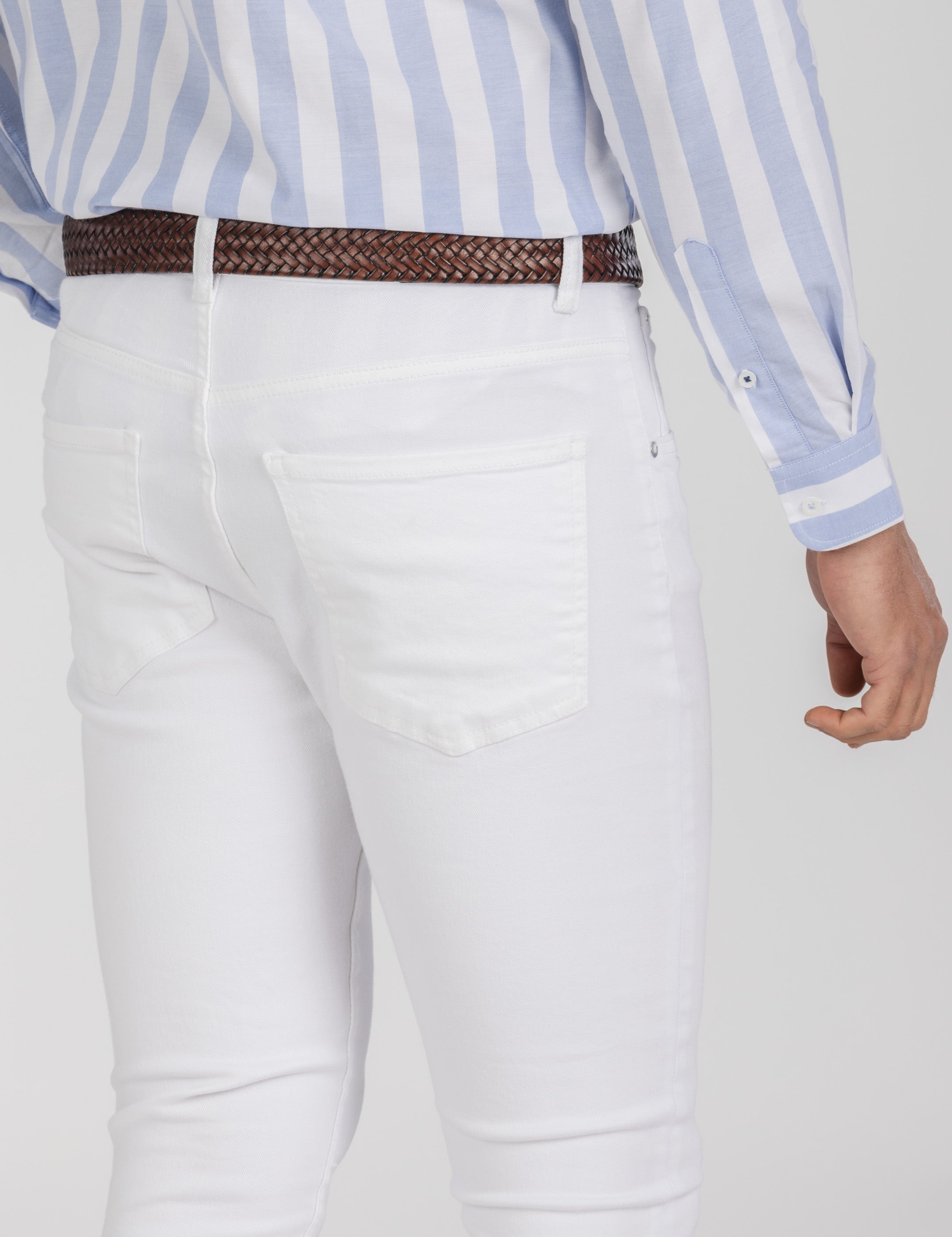 PANTALÓN 5 BOLSILLOS SKINNY BLANCO