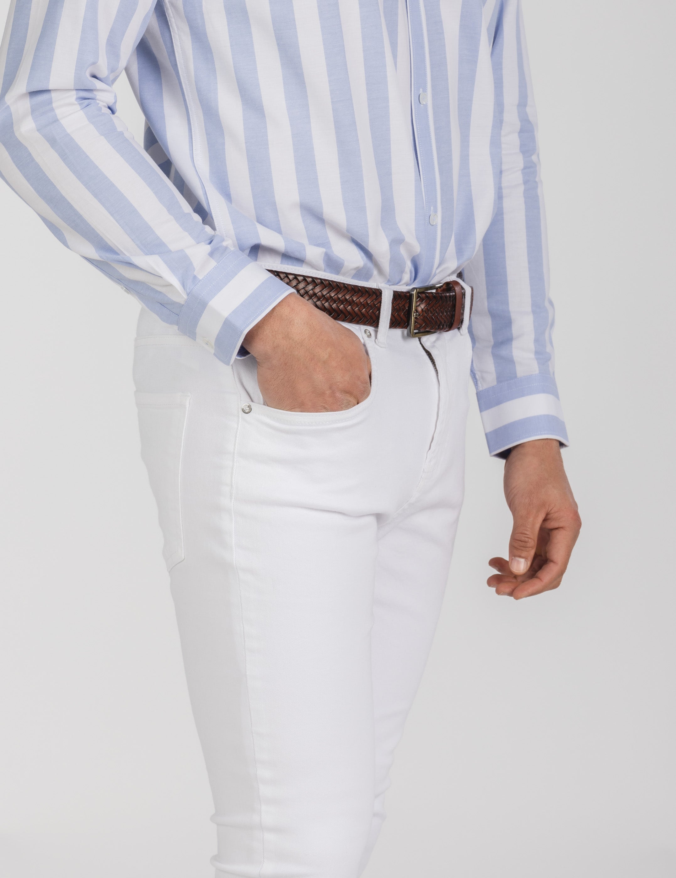 PANTALÓN 5 BOLSILLOS SKINNY BLANCO