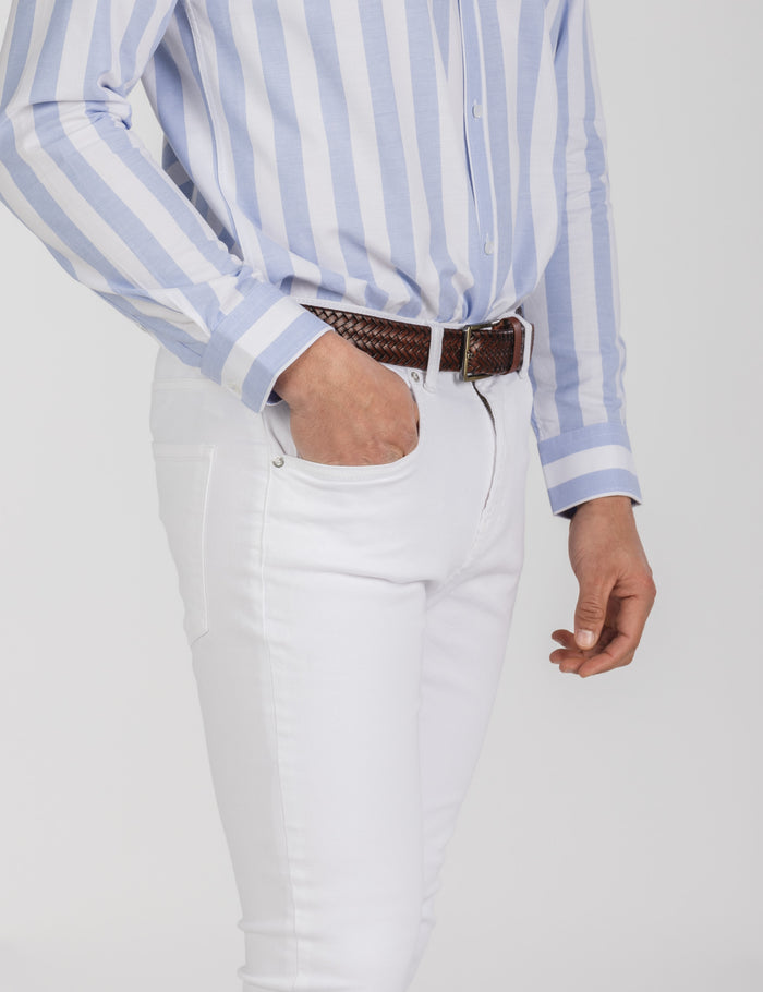 PANTALÓN 5 BOLSILLOS SKINNY BLANCO