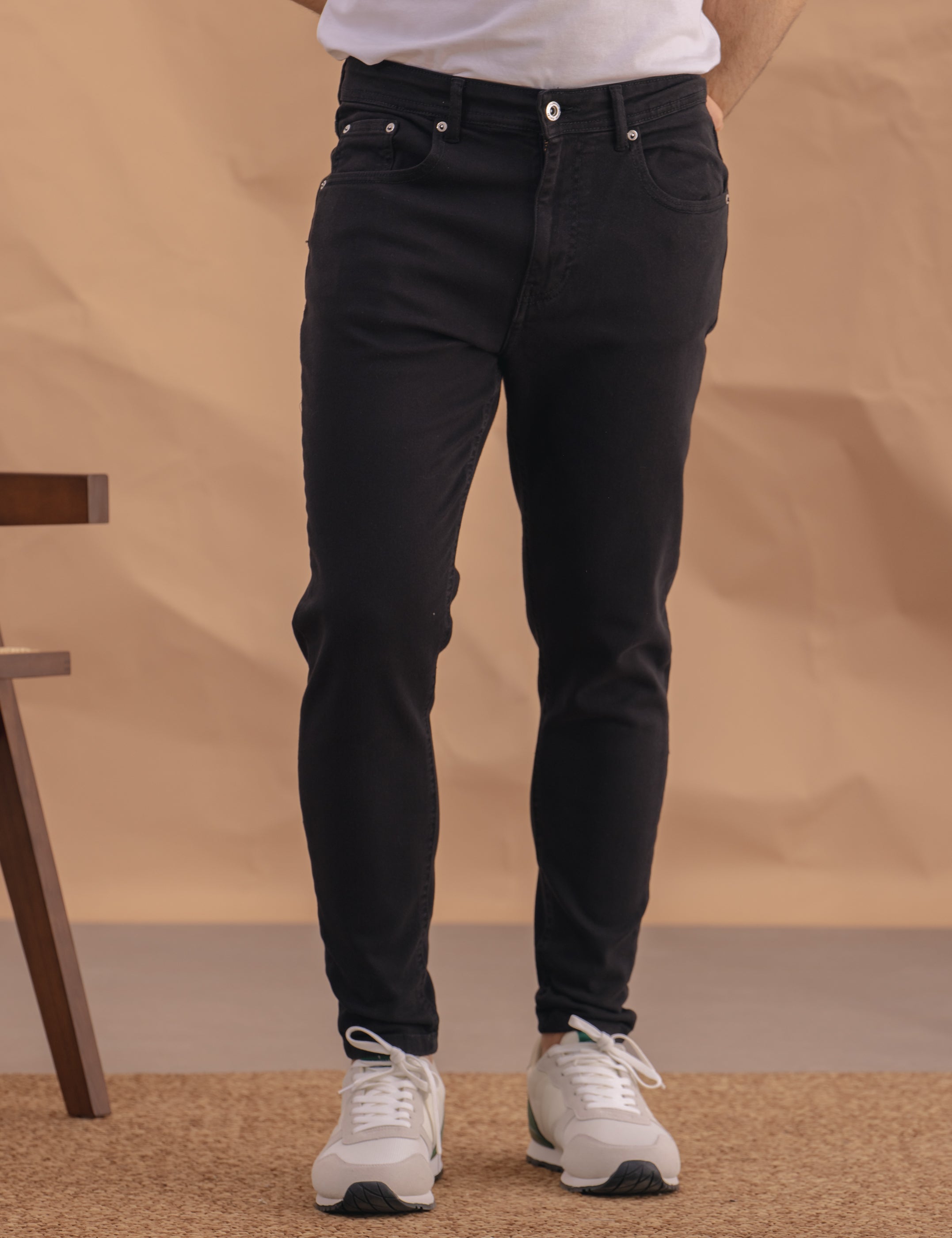 PANTALÓN 5 BOLSILLOS SKINNY NEGRO