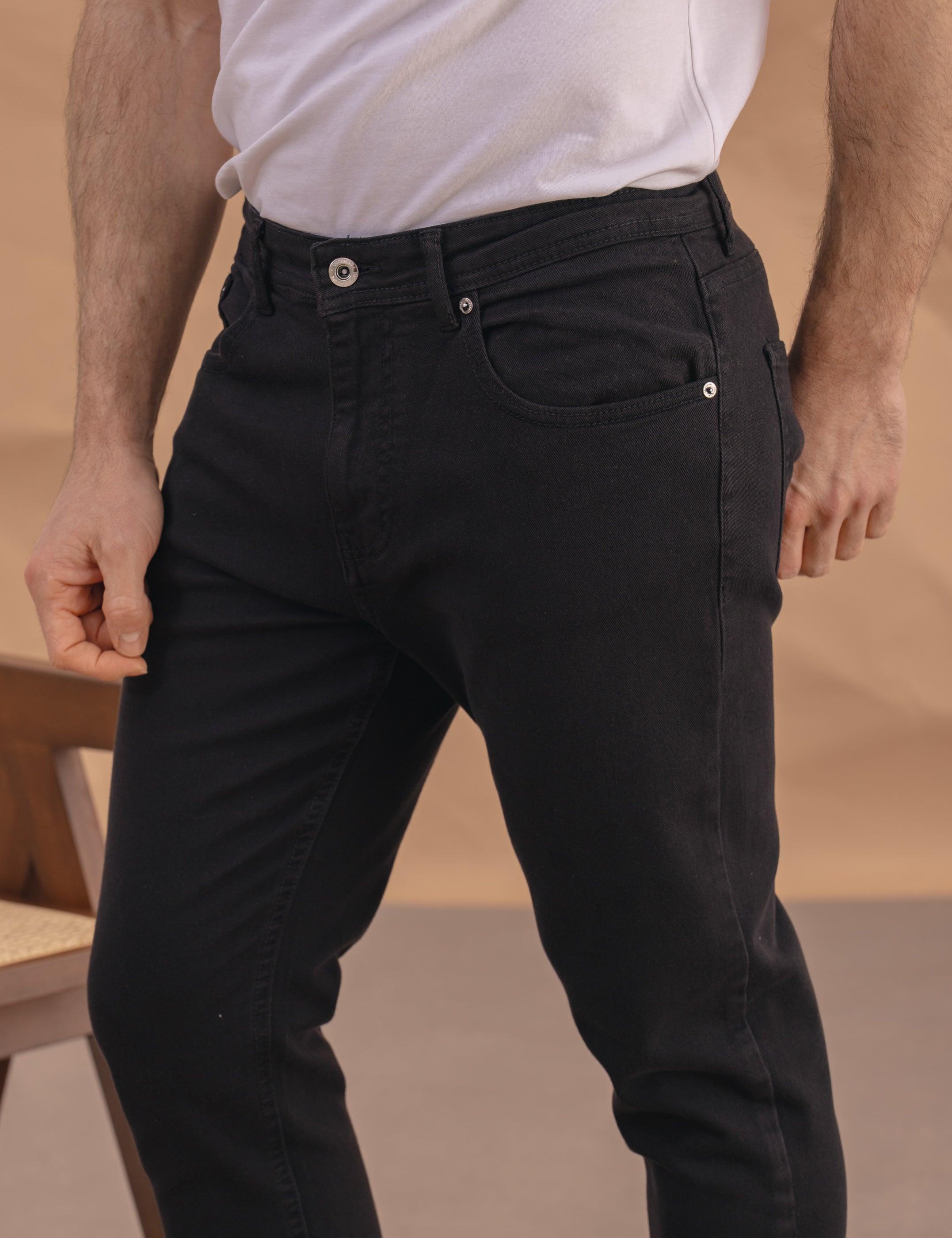 PANTALÓN 5 BOLSILLOS SKINNY NEGRO