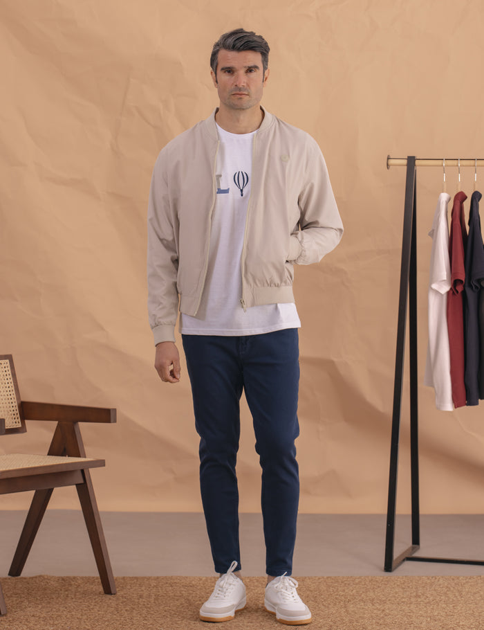 PANTALÓN 5 BOLSILLOS SKINNY MARINO