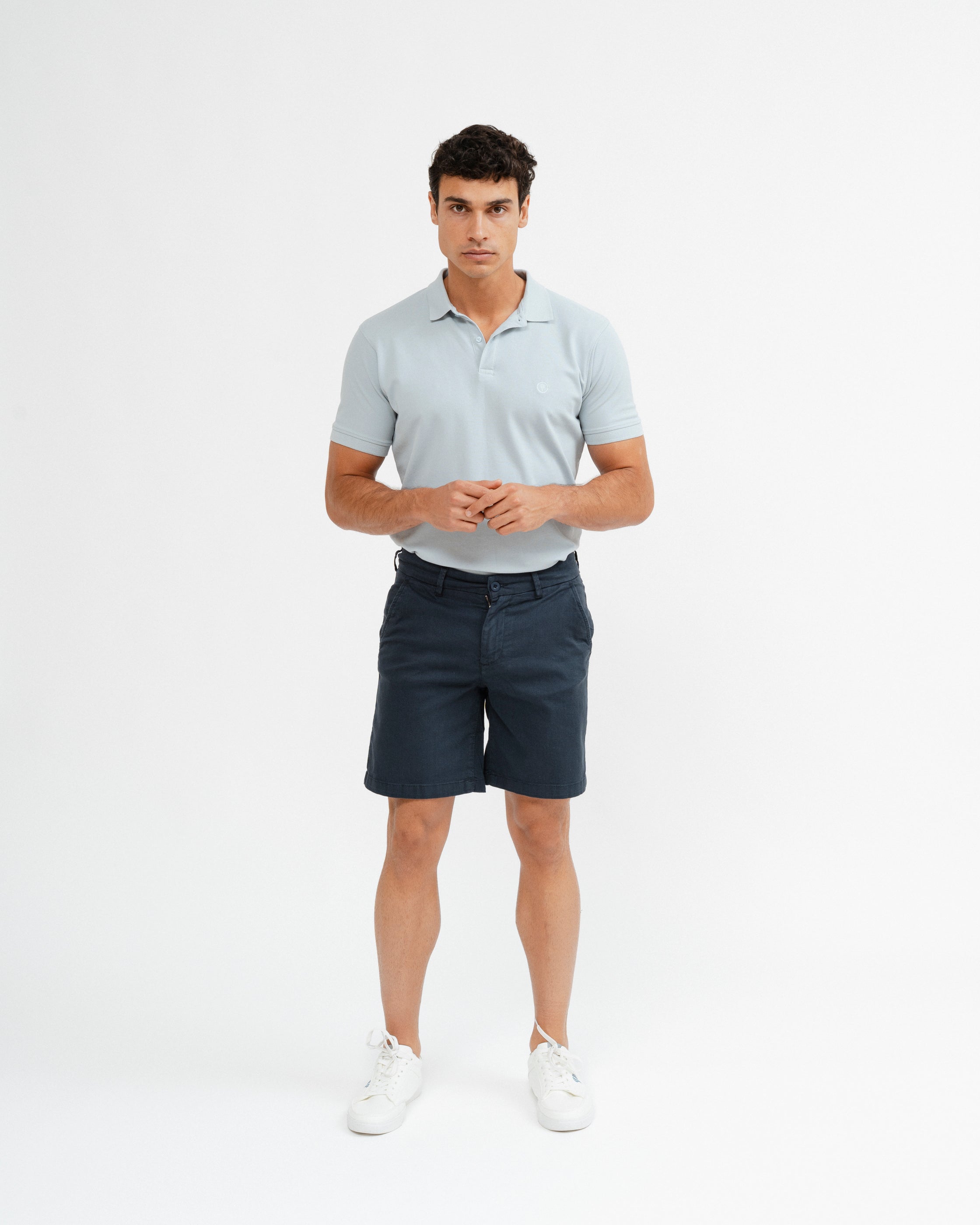 BERMUDA CHINO AZUL