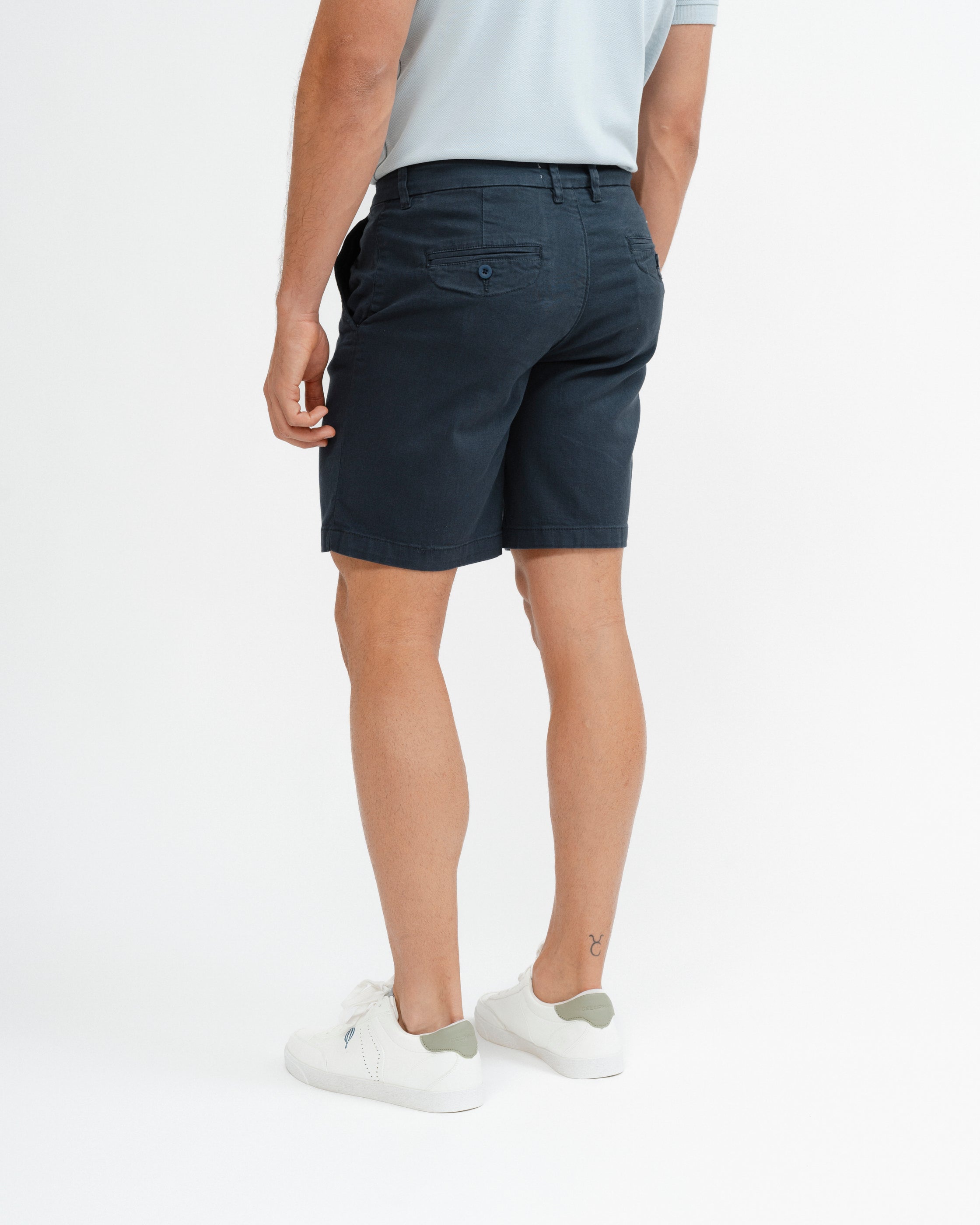 BERMUDA CHINO AZUL