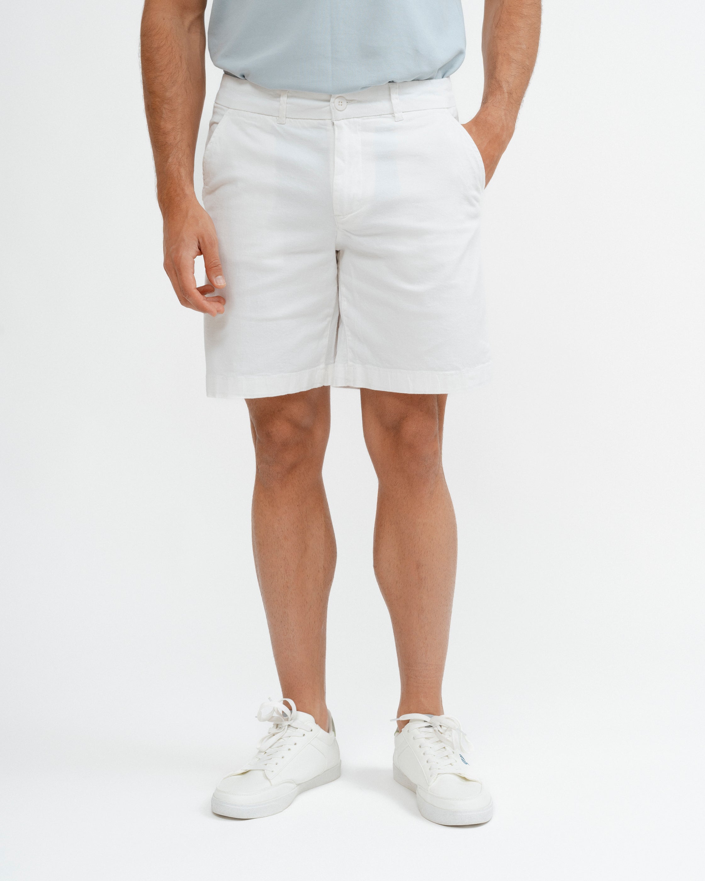 BERMUDA CHINO BLANCA