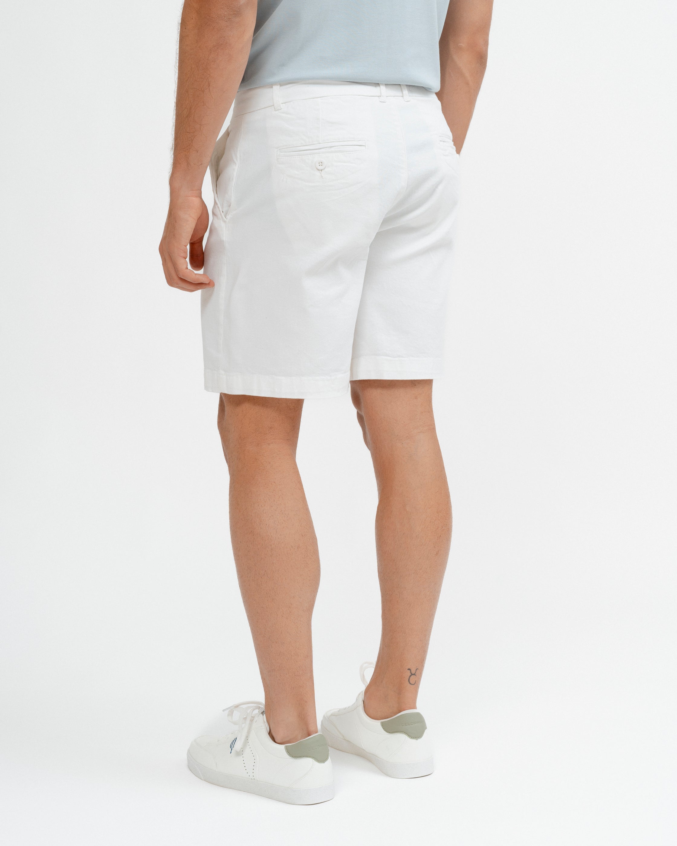 BERMUDA CHINO BLANCA