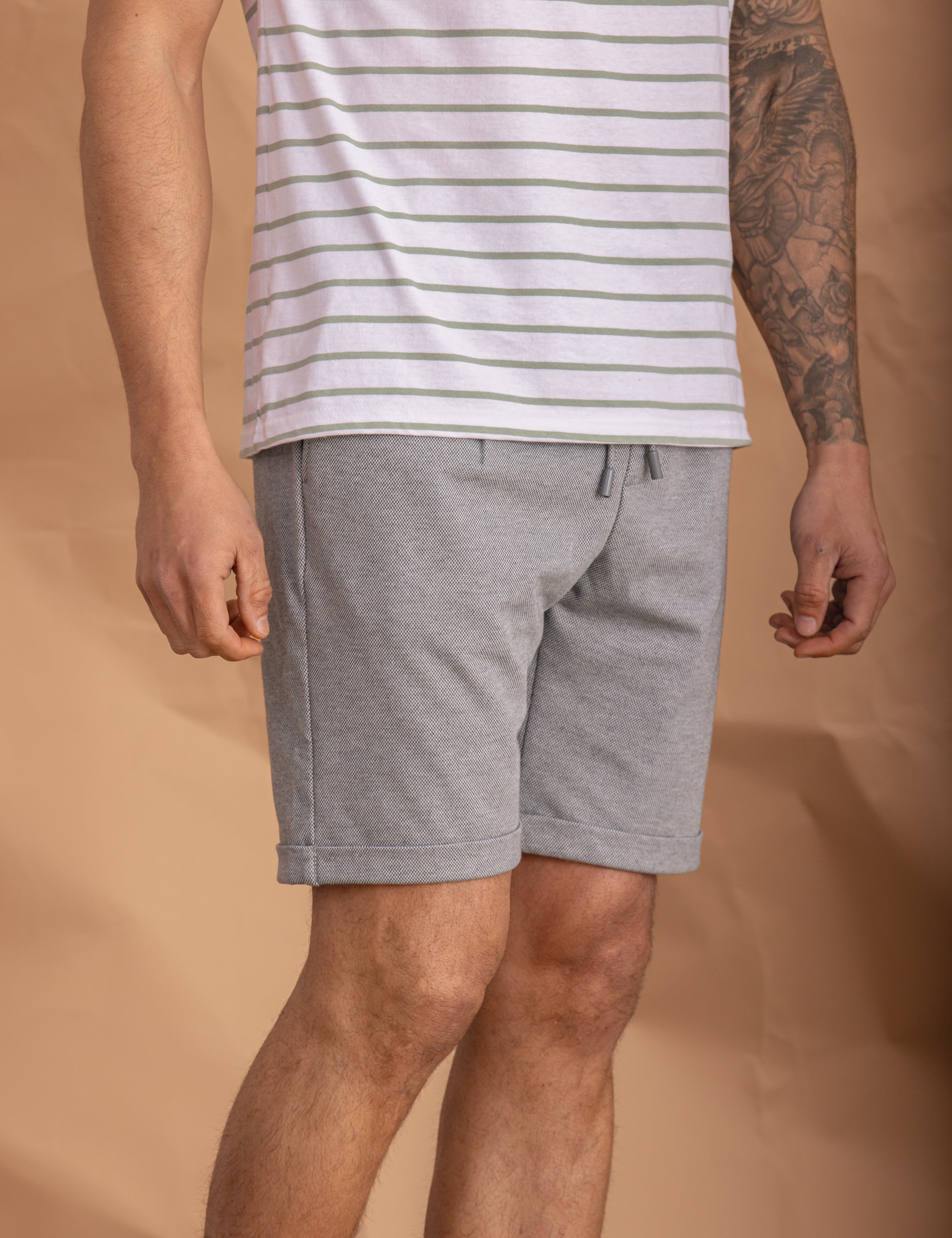 BERMUDA CASUAL VERDE MEZCLA