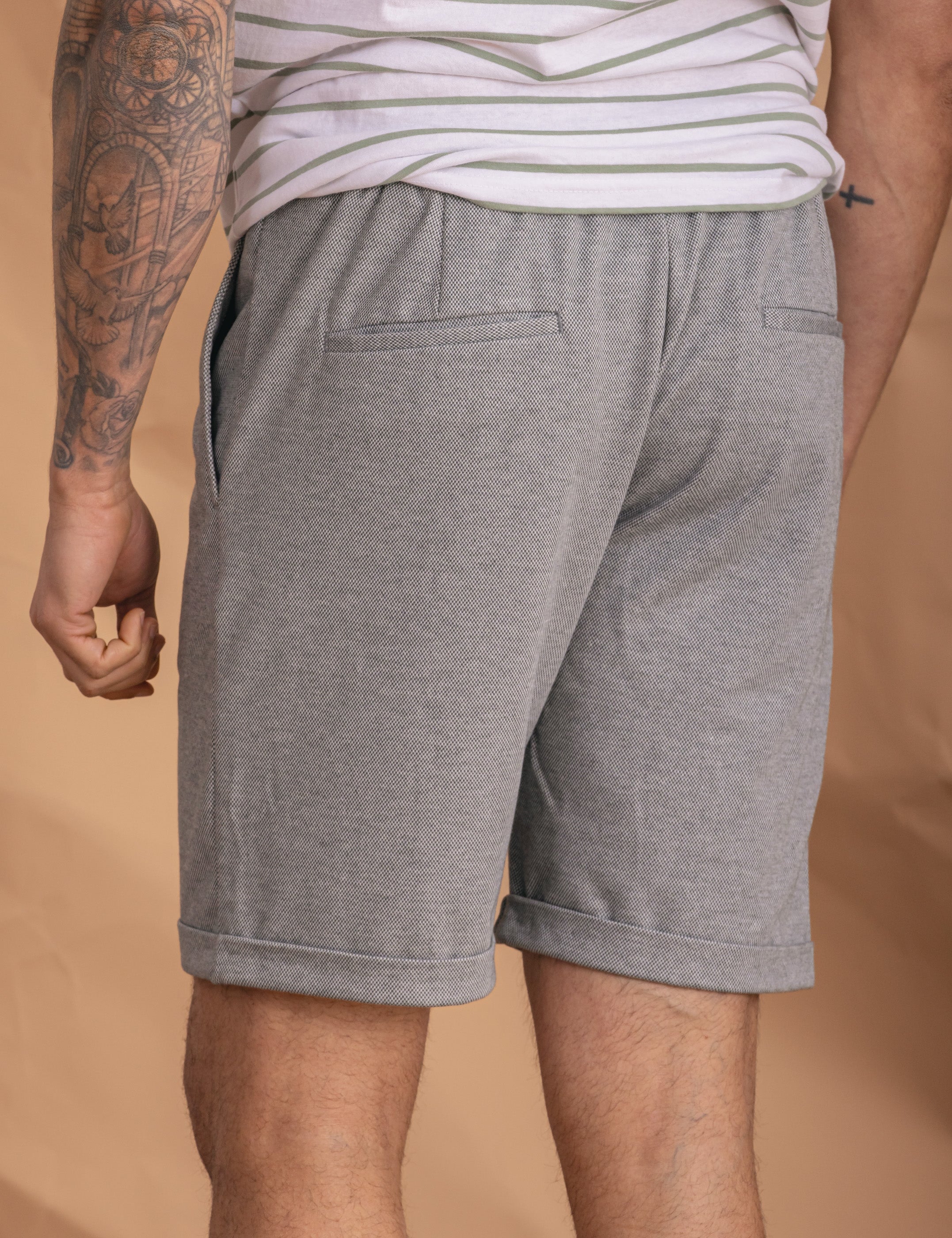 BERMUDA CASUAL VERDE MEZCLA