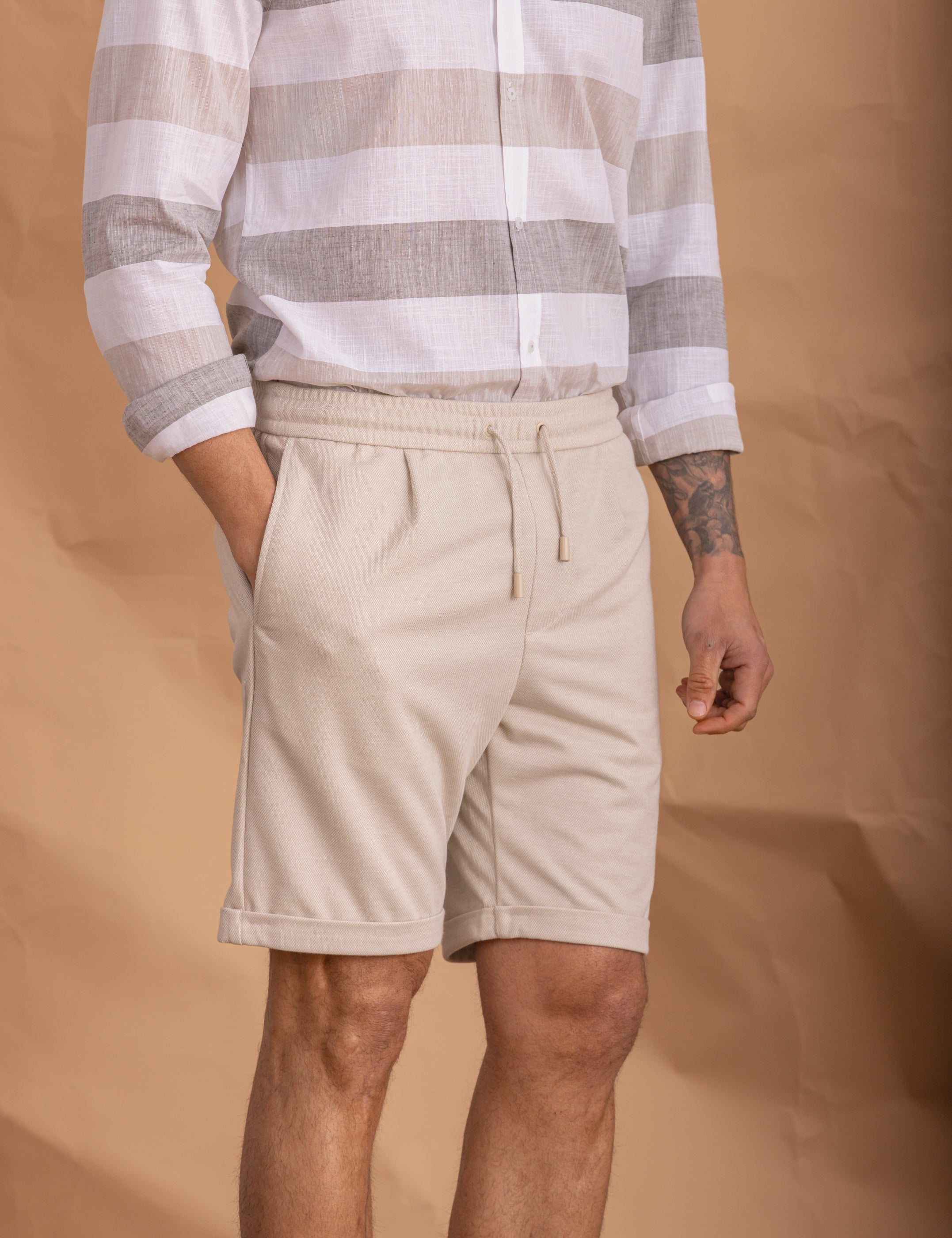 BERMUDA CASUAL BEIGE MEZCLA
