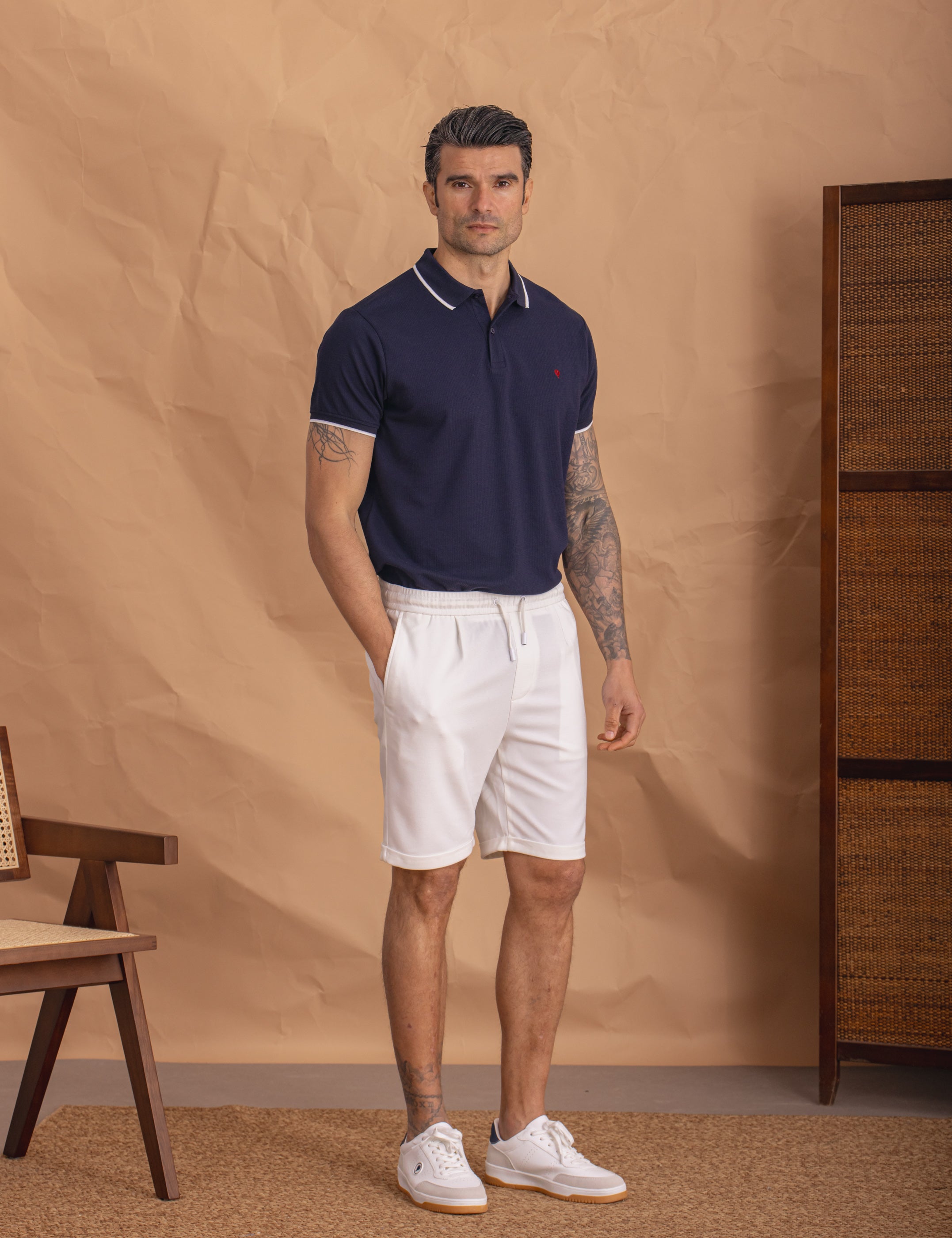 BERMUDA CASUAL BLANCA