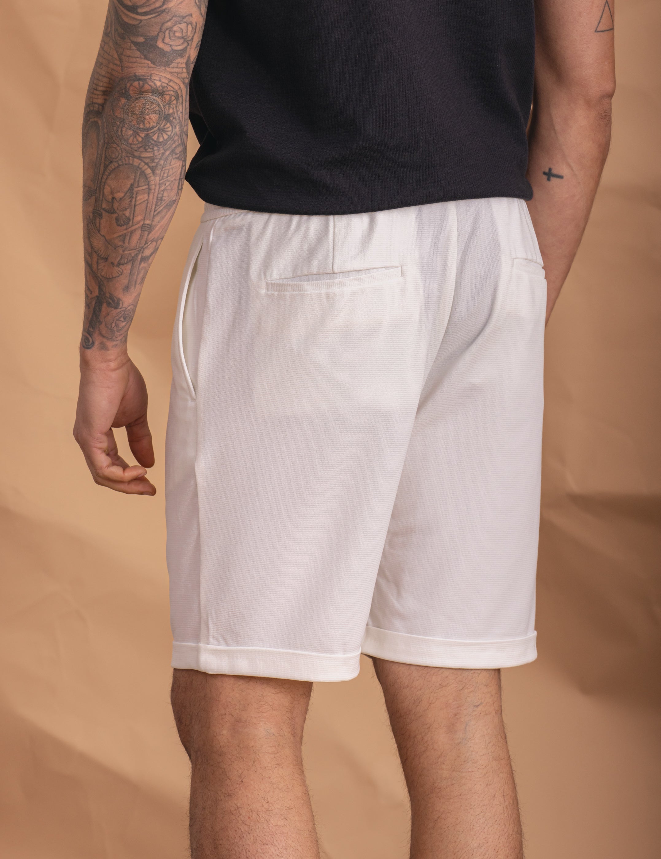 BERMUDA CASUAL BLANCA