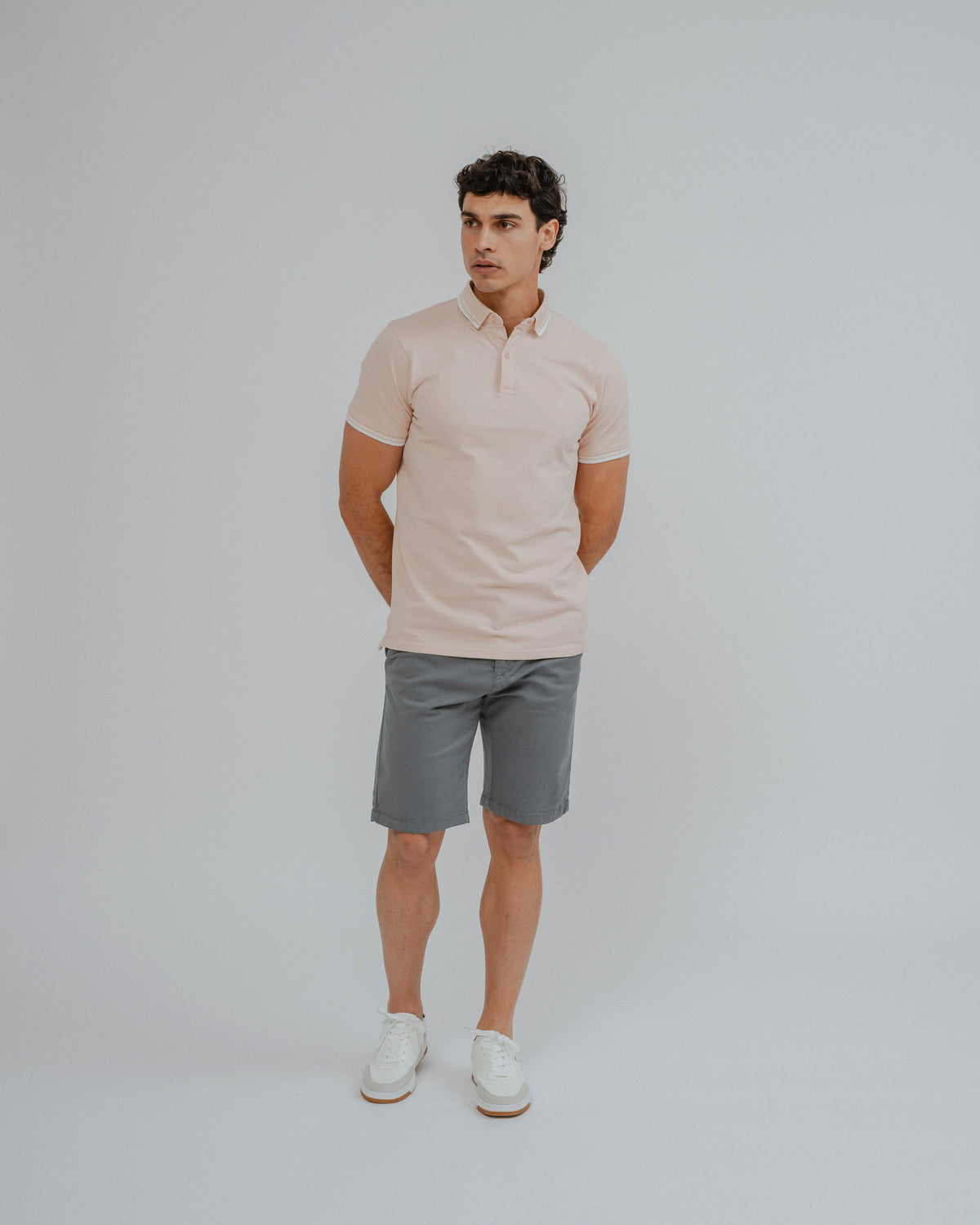 BERMUDA CHINO AZUL-CLARO