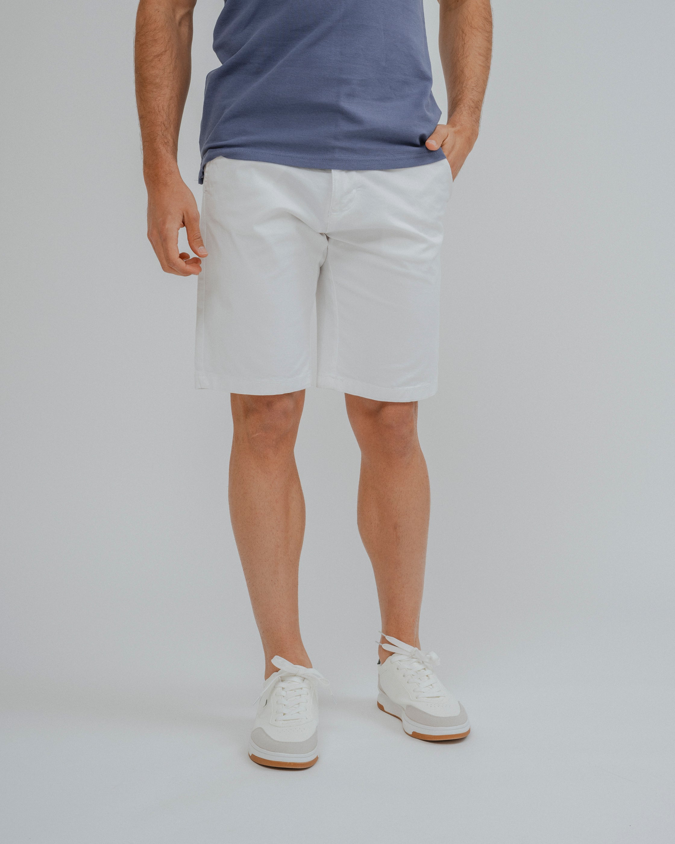BERMUDA CHINO BLANCA