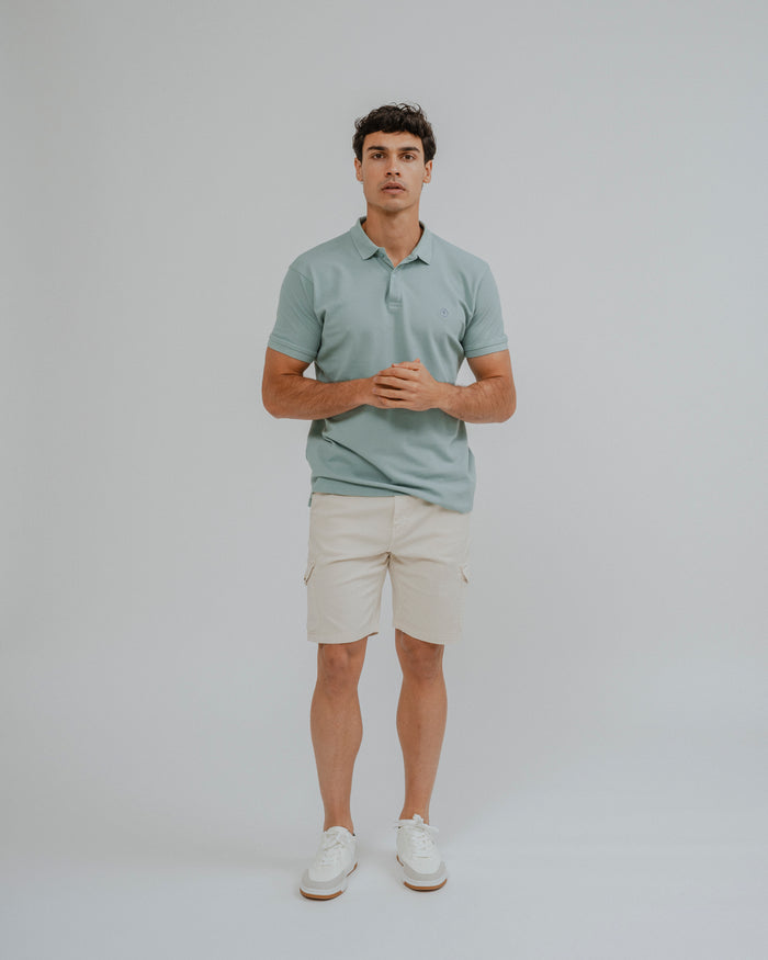BERMUDA CHINO CARGO BEIGE