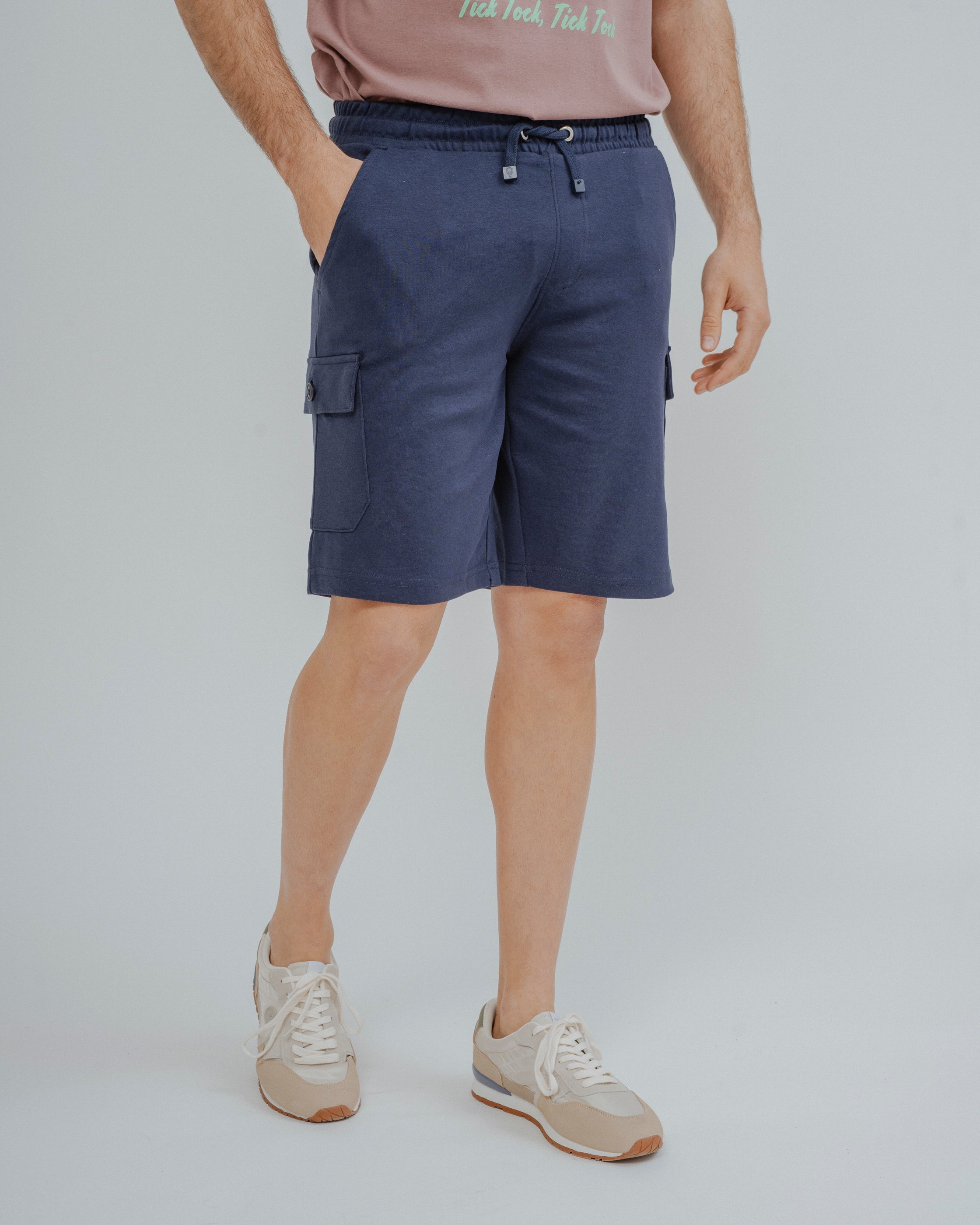 BERMUDA CARGO FELPA MARINA