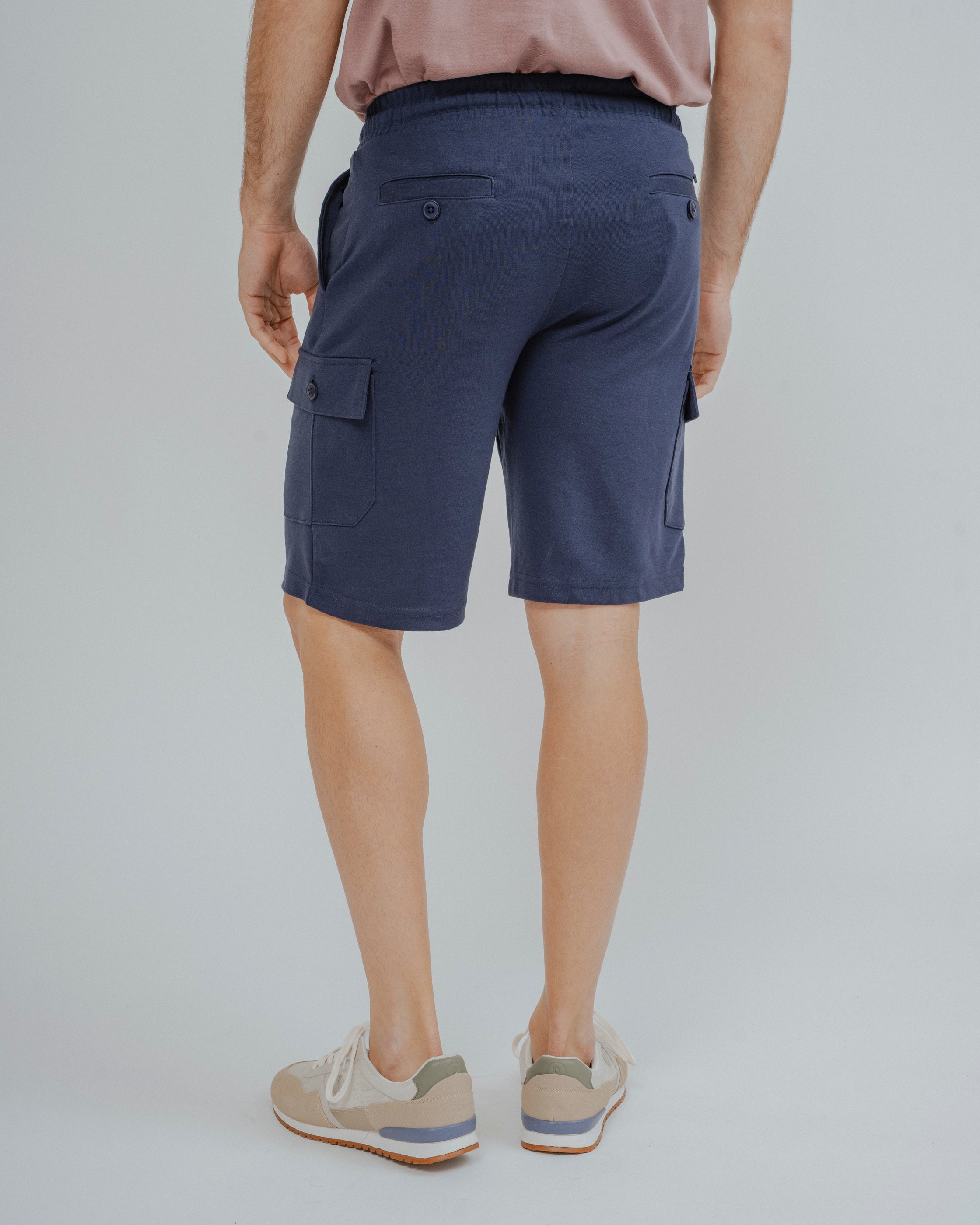 BERMUDA CARGO FELPA MARINA