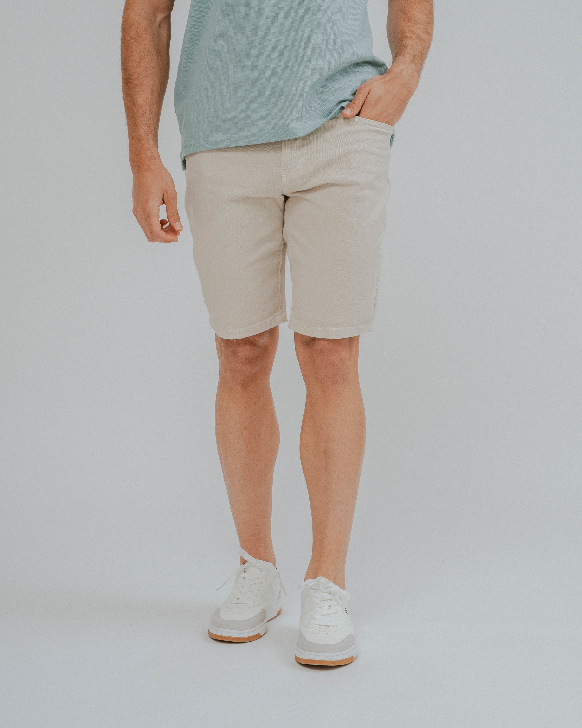 BERMUDA 5 BOLSILLOS BEIGE