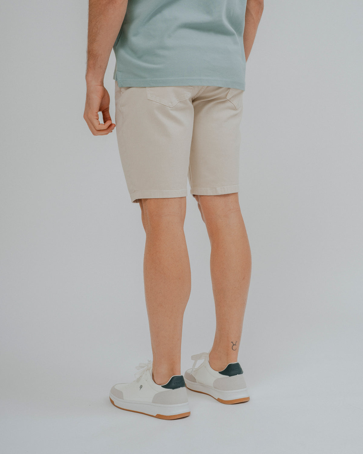 BERMUDAS 5 BOLSOS BEIGE